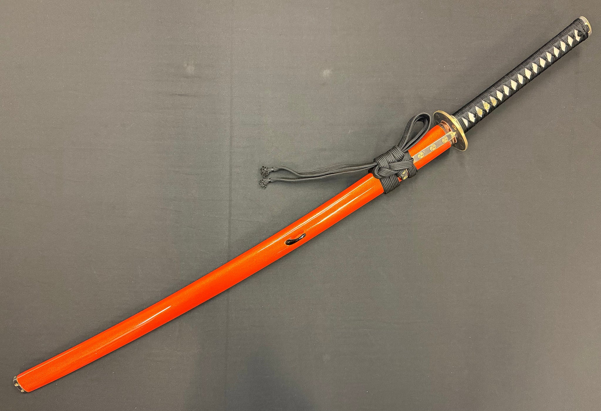 Phoenix Armory Craftsman Elite Katana - Amber Guard Folded Steel