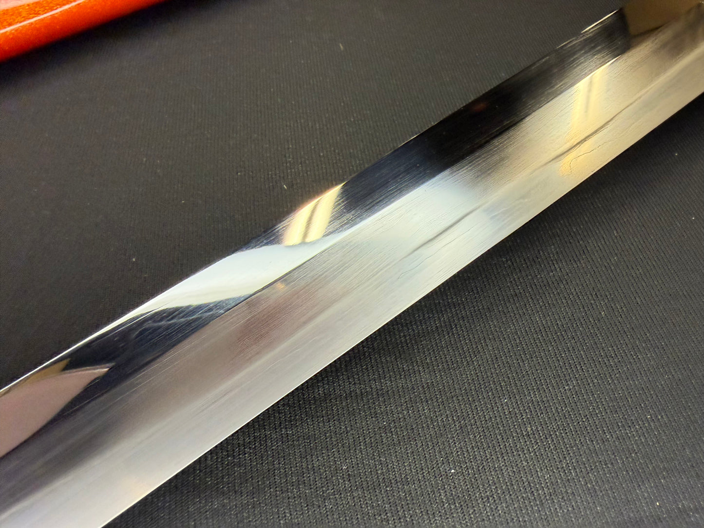 Phoenix Armory Craftsman Elite Katana - Amber Sentinel Folded Steel