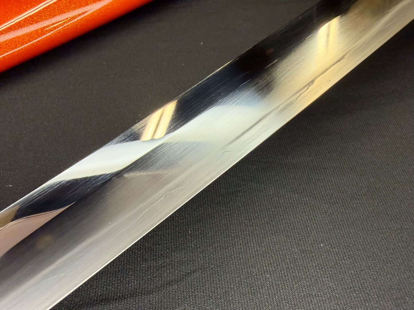 Phoenix Armory Craftsman Elite Katana - Amber Sentinel Folded Steel