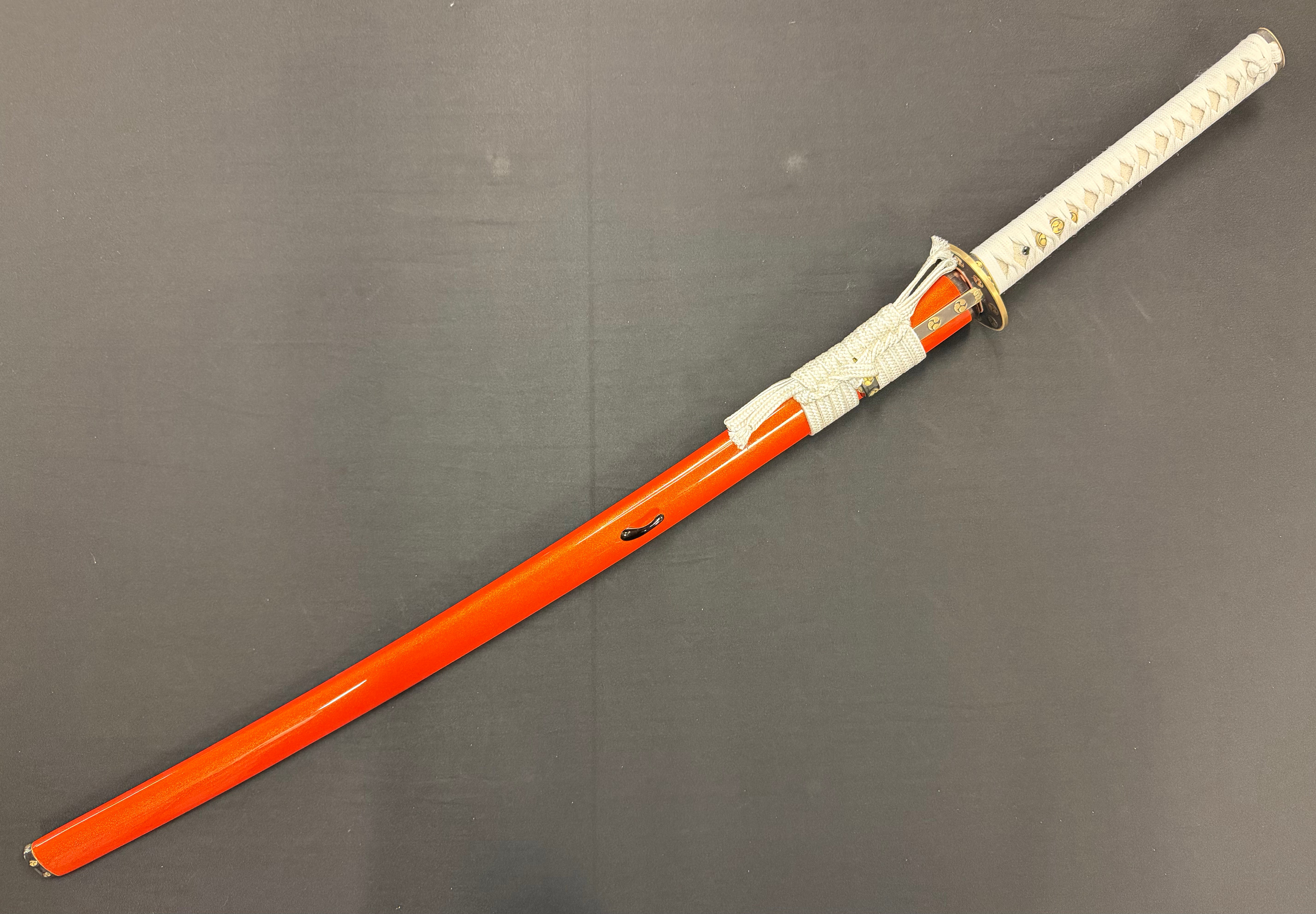 Phoenix Armory Craftsman Elite Katana - Amber Sentinel Folded Steel