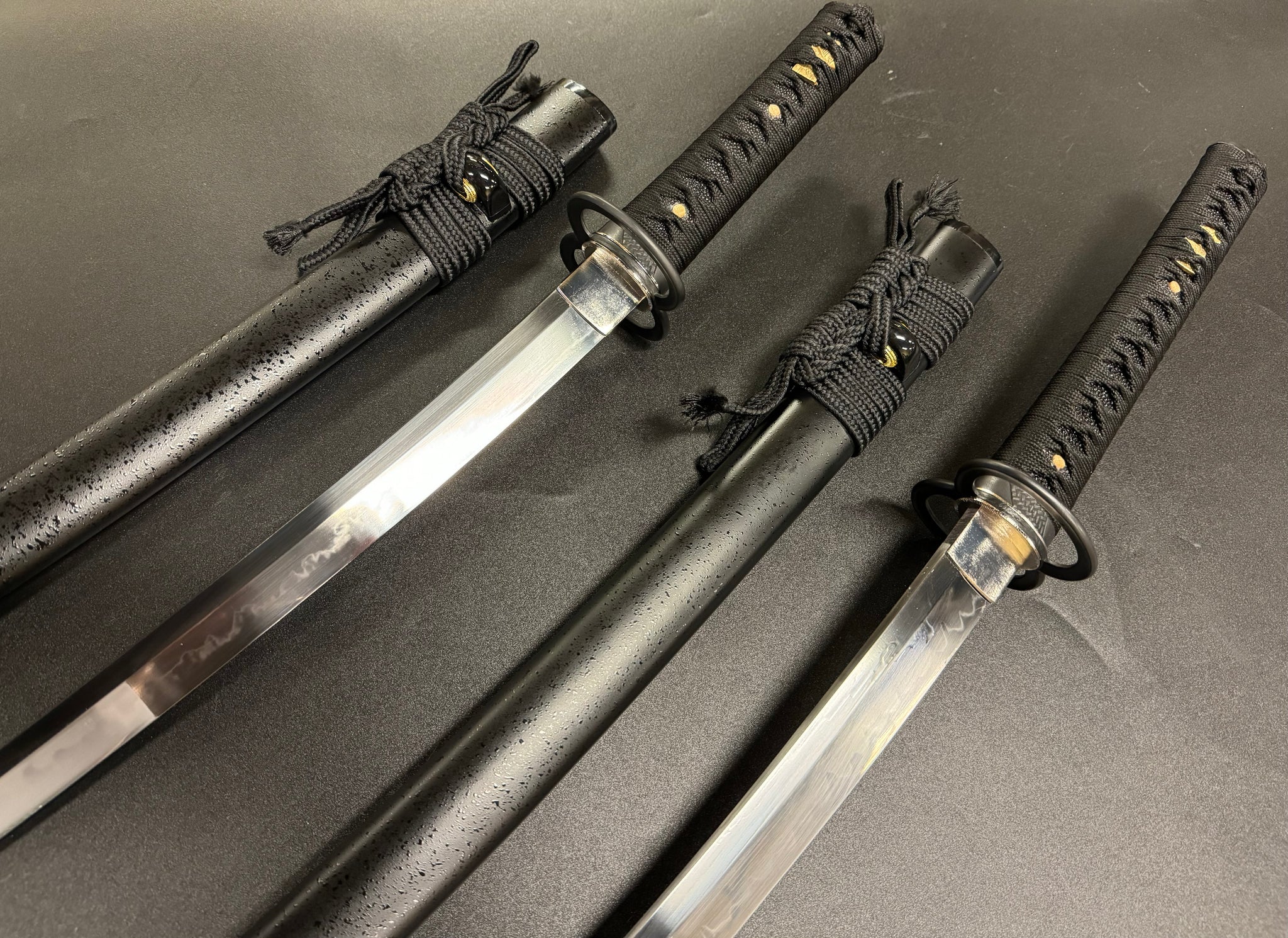 Legacy Blades Musashi Osoraku Katana Wakizashi Daisho 1095 Clay Tempered - Set Options
