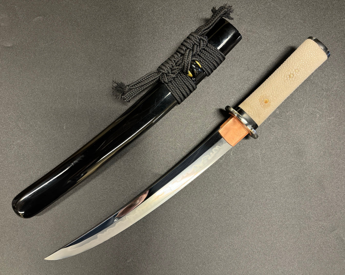 Legacy Blades Tanto - Black Zeal 1095 Osoraku Zukuri