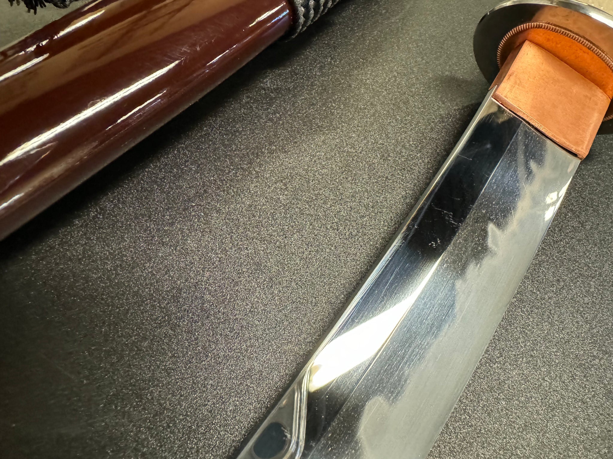 Legacy Blades Tanto - Crimson Zeal 1095 Osoraku Zukuri