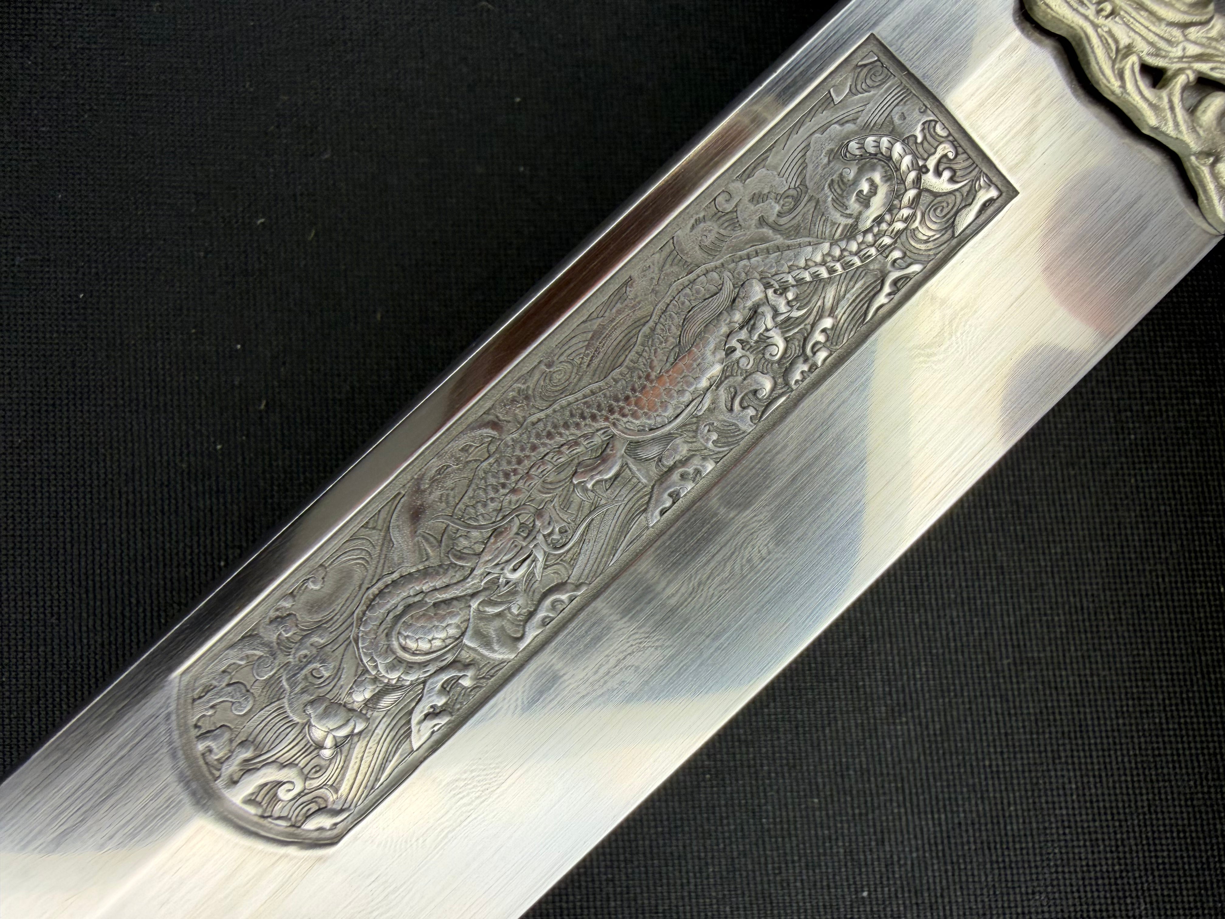 Phoenix Armory Craftsman Elite Katana - Stormdragon Forge Folded Self-smelted Steel