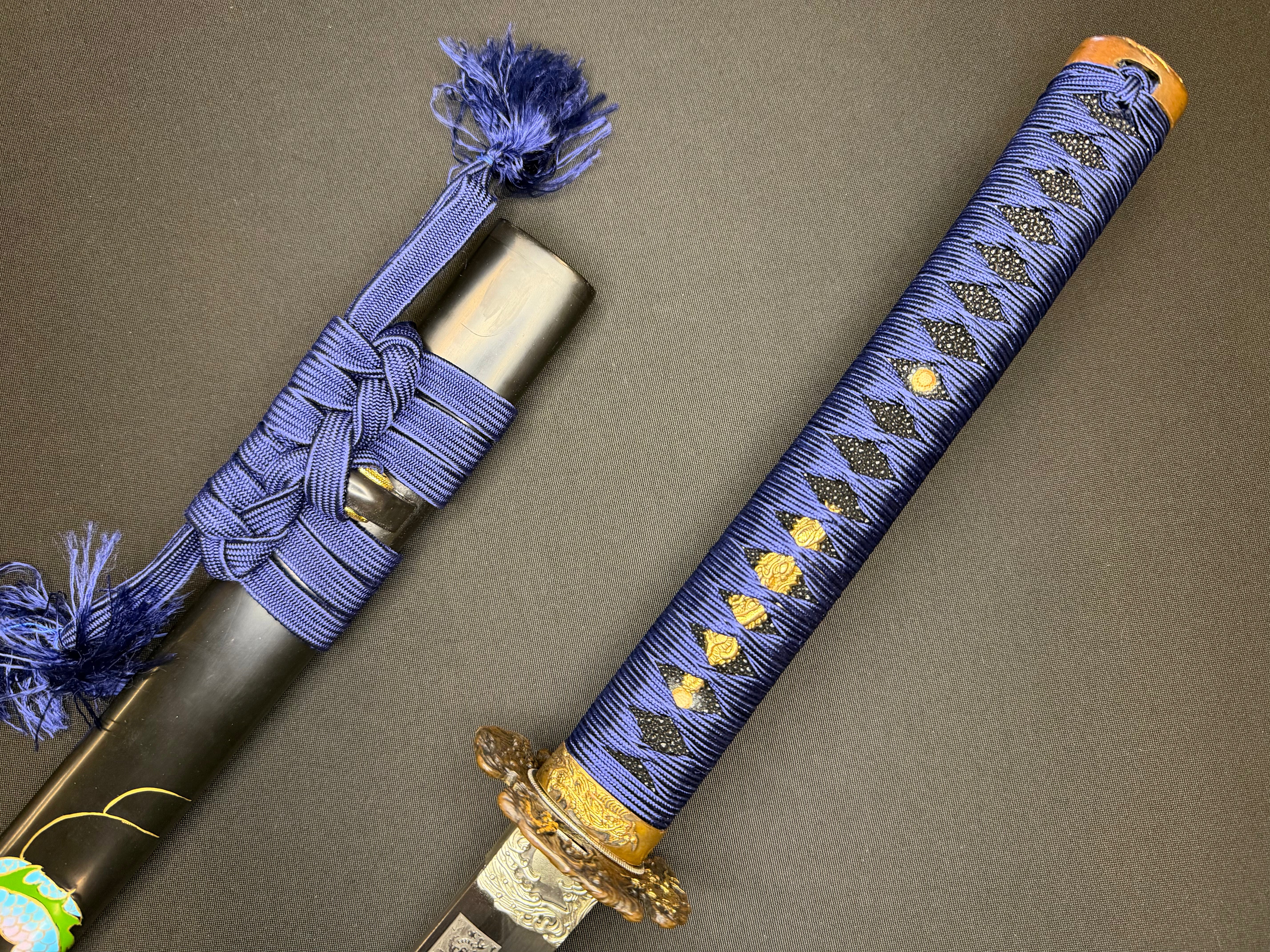 Phoenix Armory Craftsman Elite Katana - Stormdragon Forge Folded Self-smelted Steel