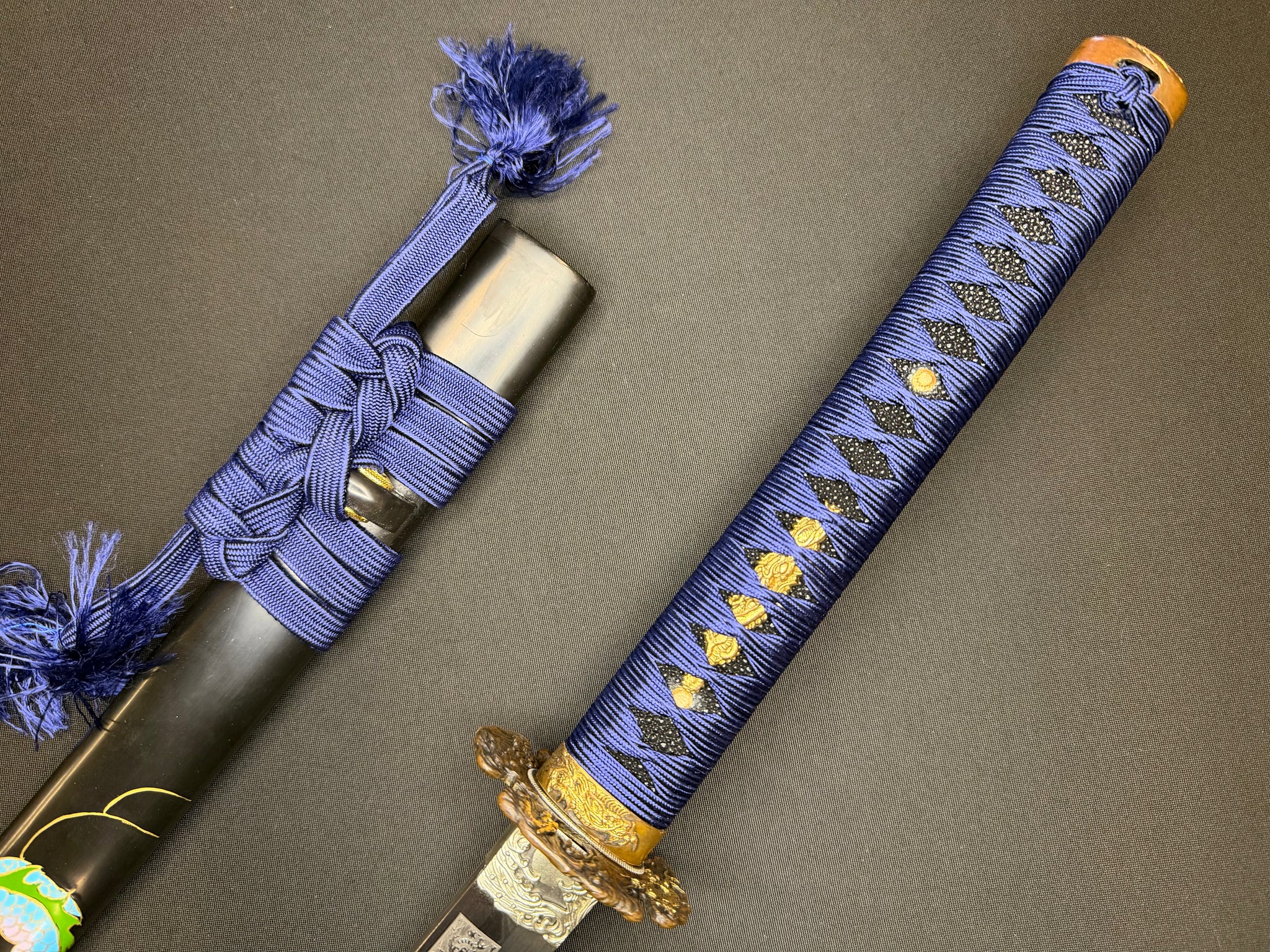 Phoenix Armory Craftsman Elite Katana - Stormdragon Forge Folded Self-smelted Steel