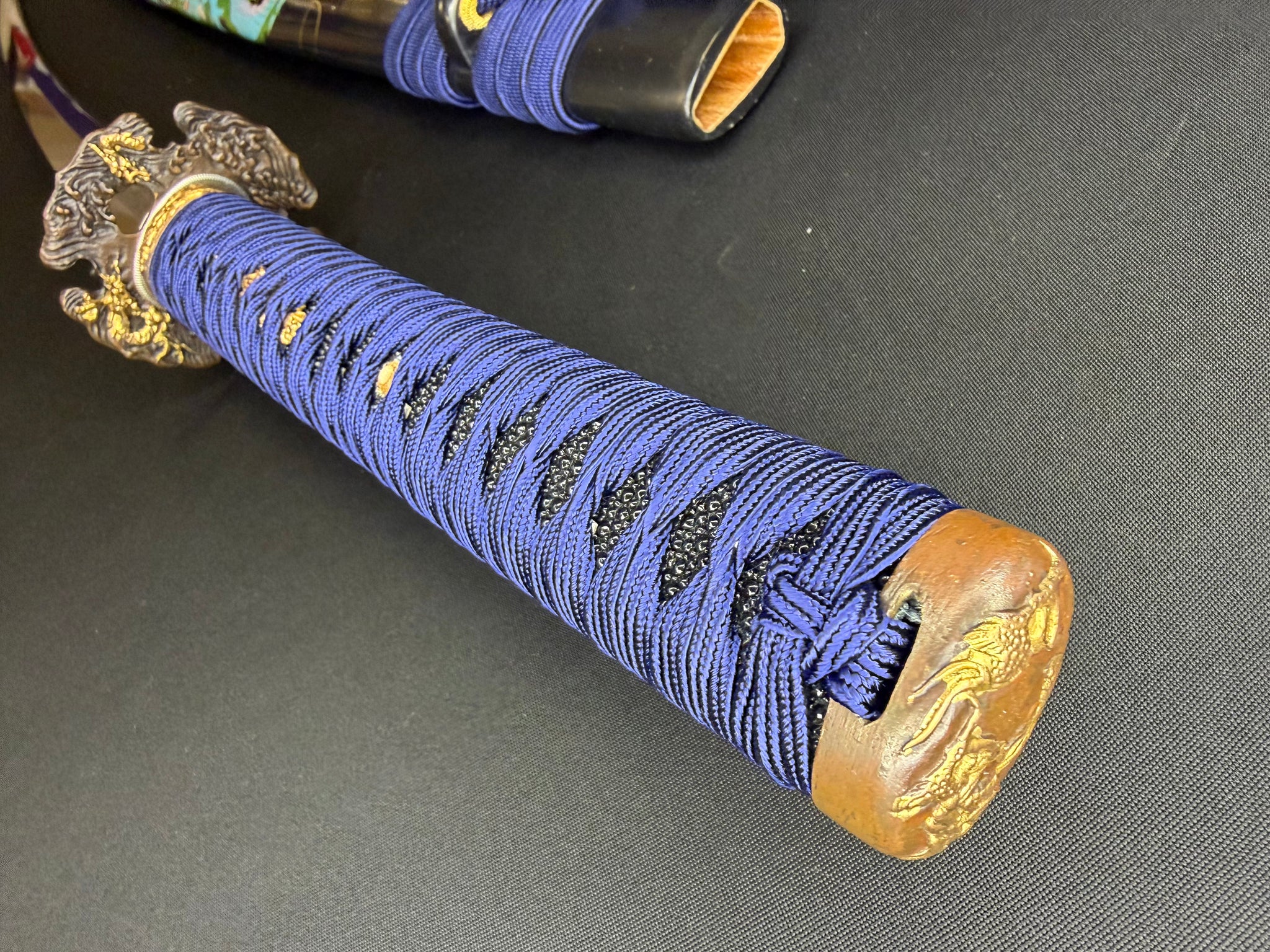 Phoenix Armory Craftsman Elite Katana - Stormdragon Forge Folded Self-smelted Steel