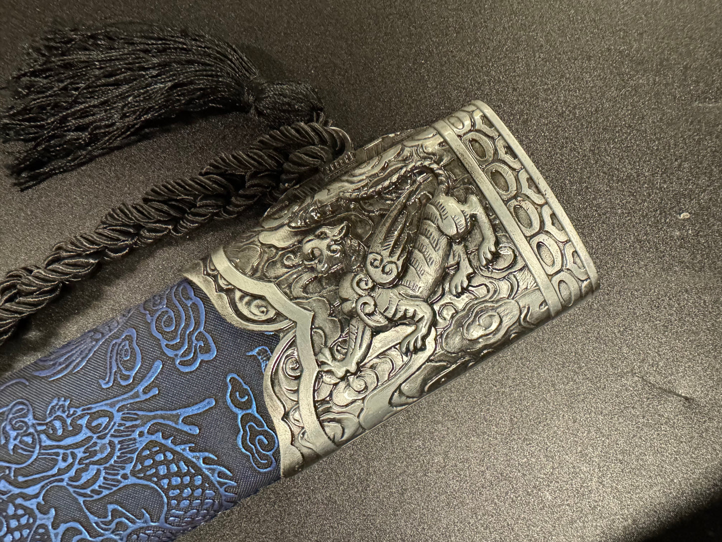 Phoenix Arms Dao - Blue Dragon Damascus Dao