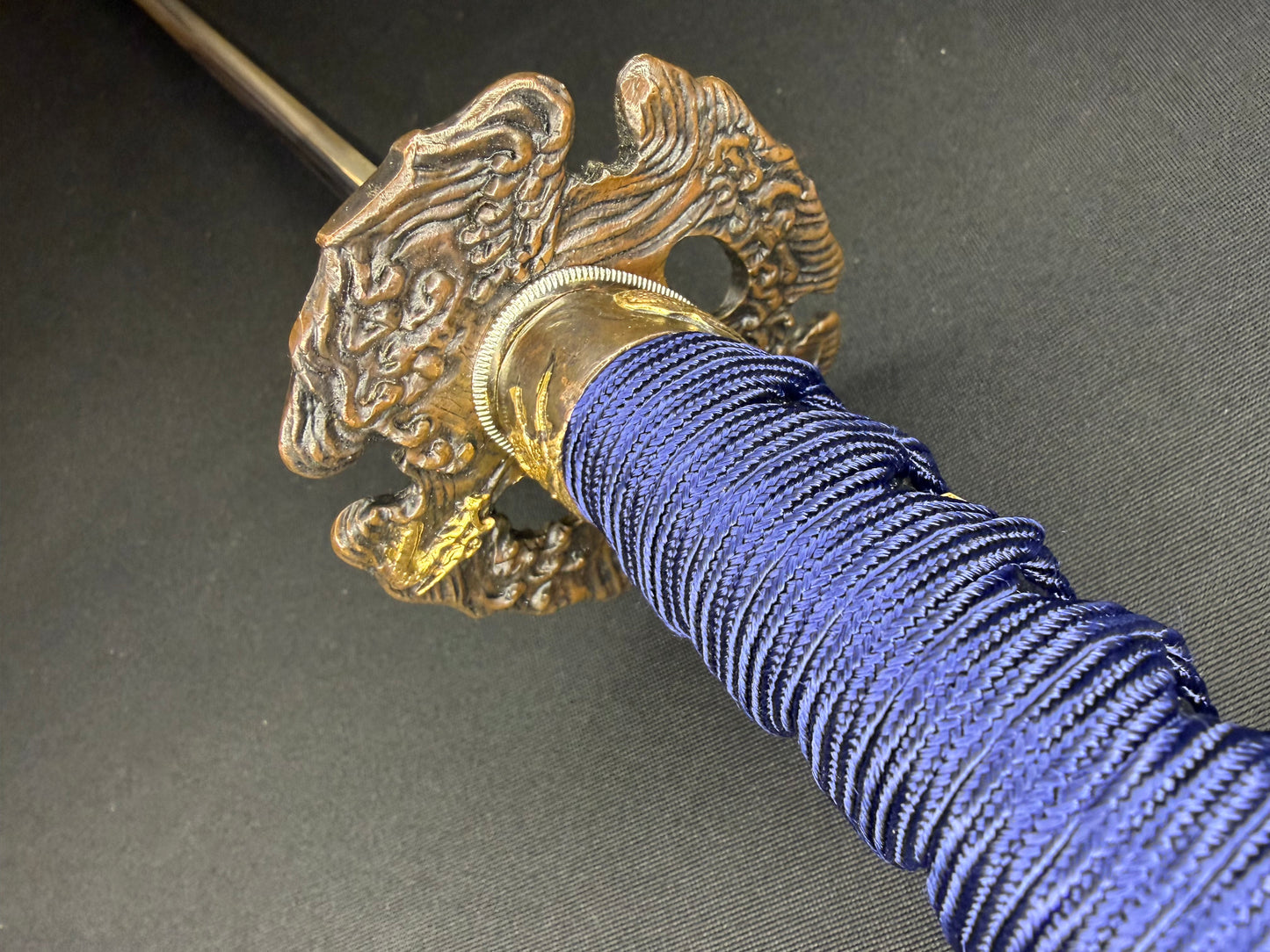Phoenix Armory Craftsman Elite Katana - Stormdragon Forge Folded Self-smelted Steel