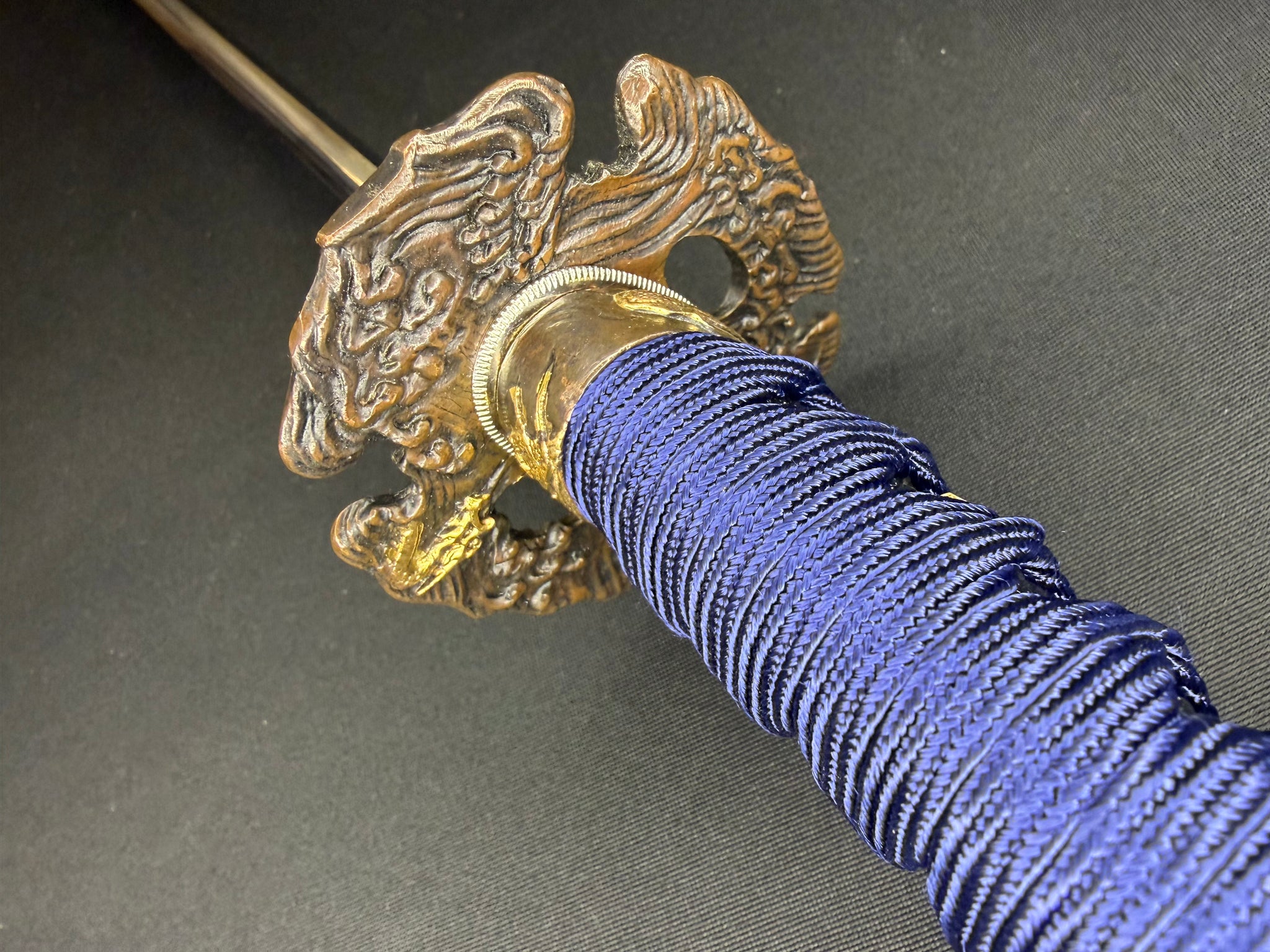 Phoenix Armory Craftsman Elite Katana - Stormdragon Forge Folded Self-smelted Steel