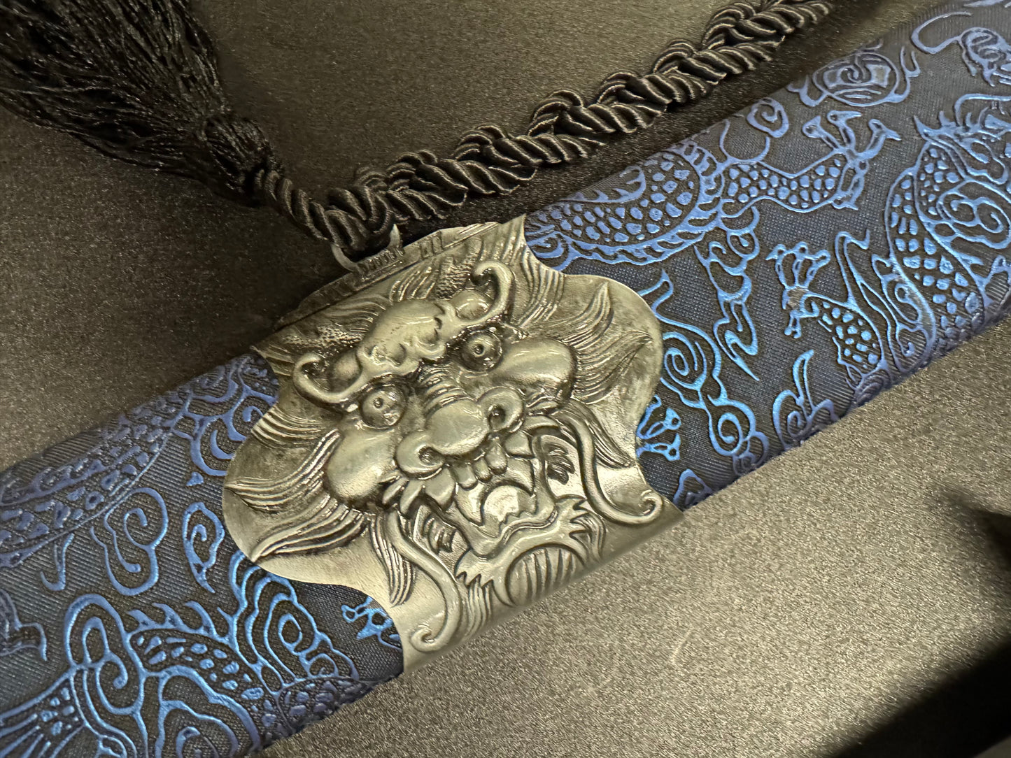 Phoenix Arms Dao - Blue Dragon Damascus Dao