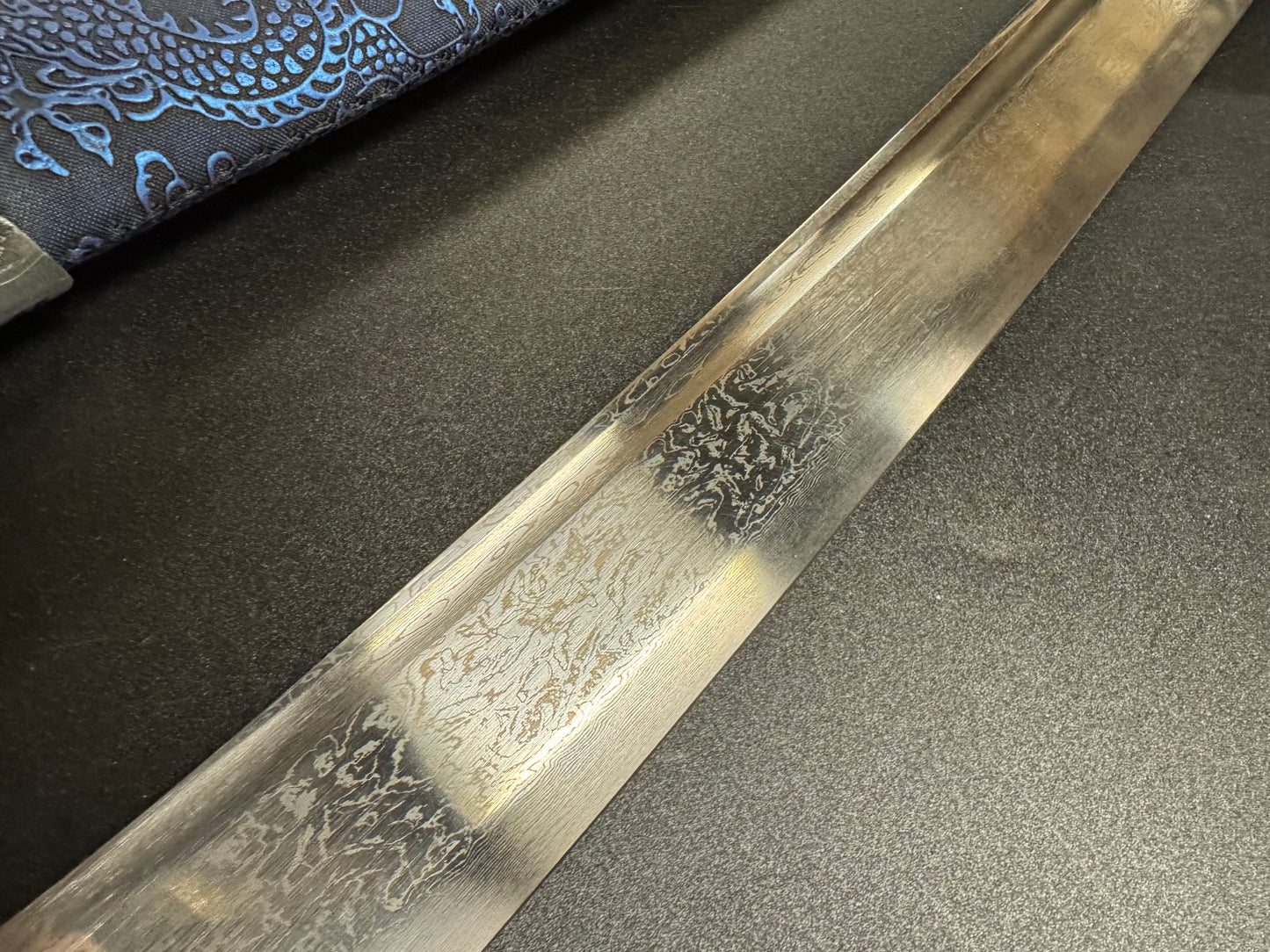 Phoenix Arms Dao - Blue Dragon Damascus Dao