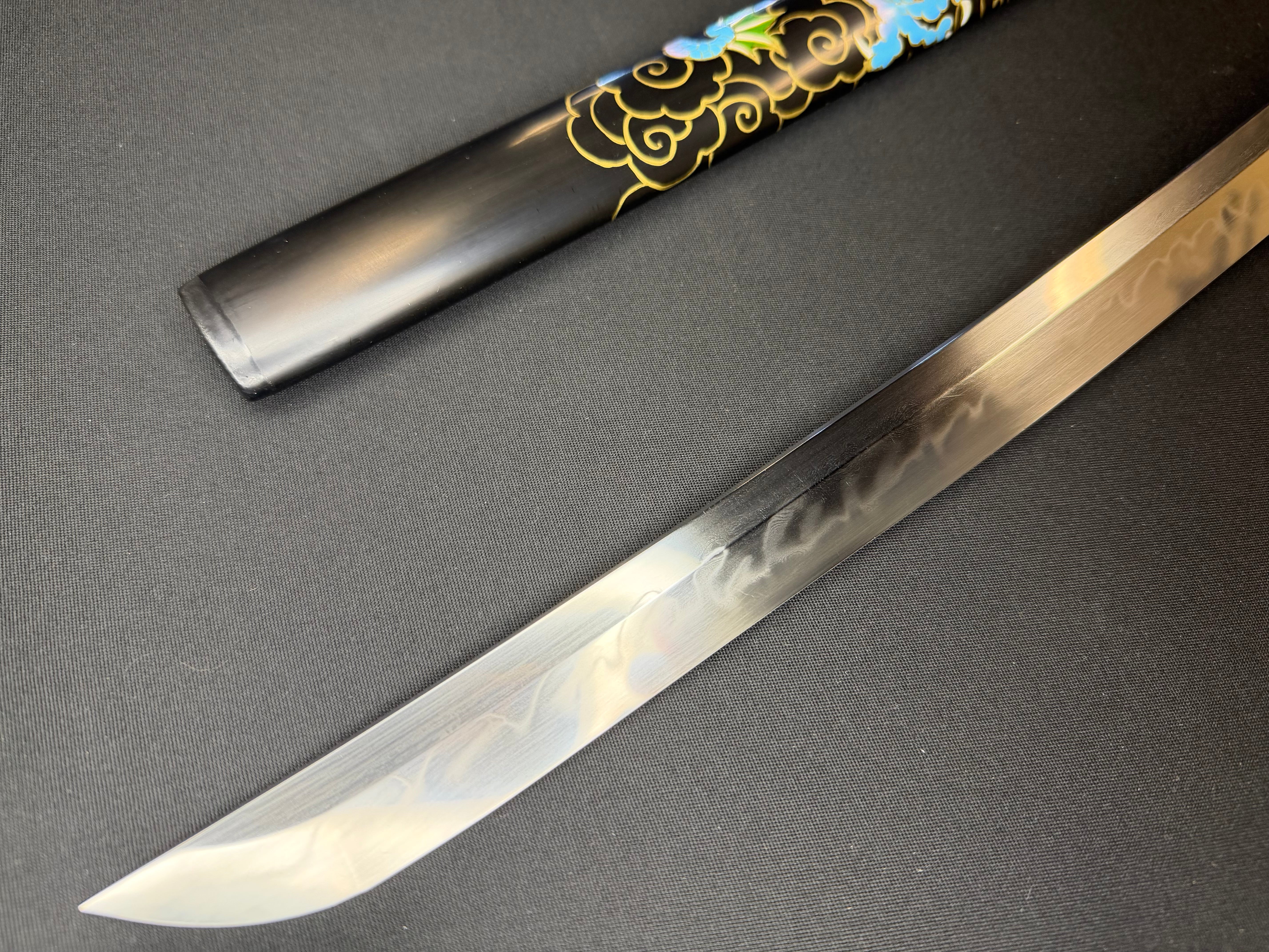 Phoenix Armory Craftsman Elite Katana - Stormdragon Forge Folded Self-smelted Steel