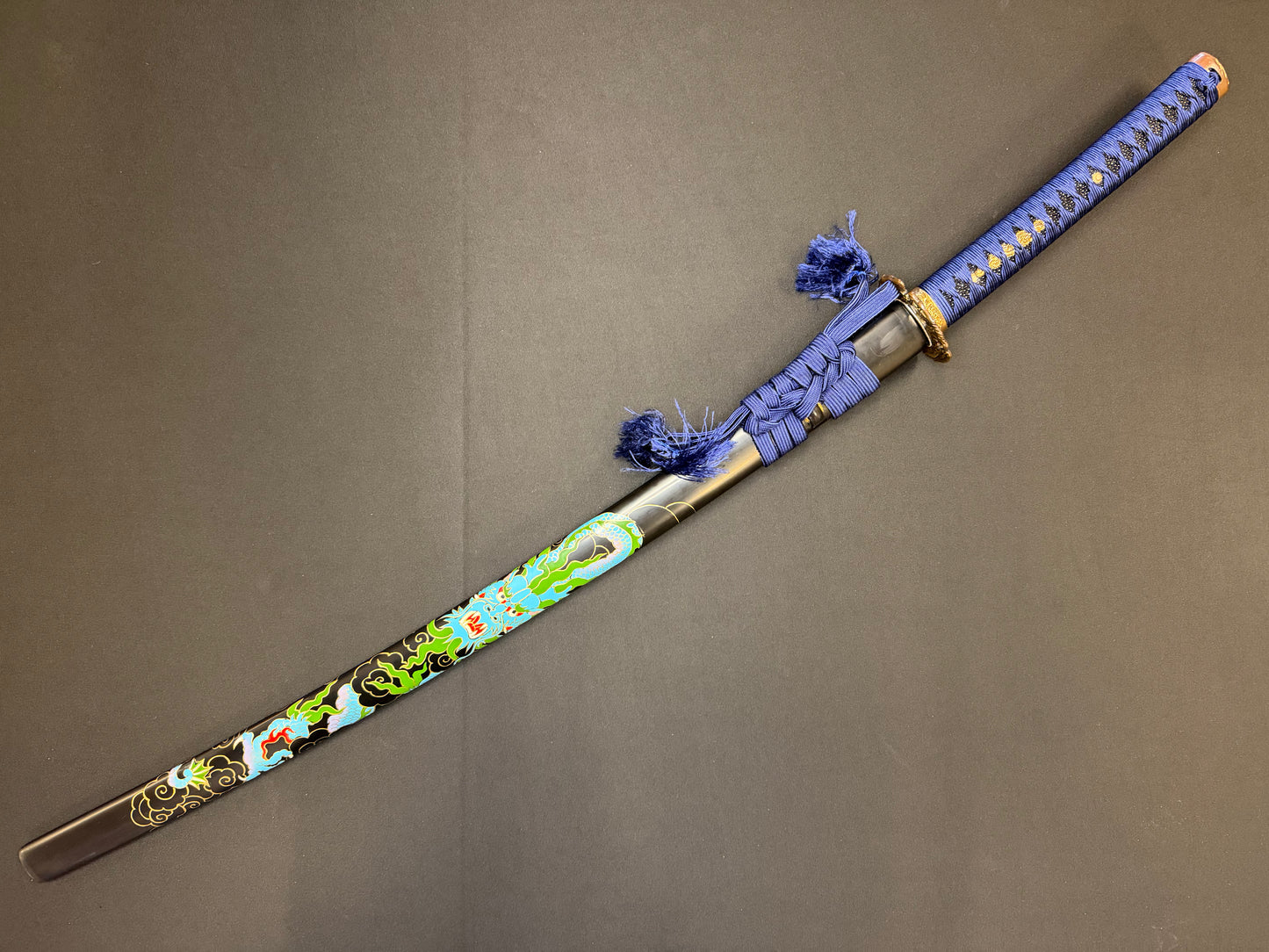 Phoenix Armory Craftsman Elite Katana - Stormdragon Forge Folded Self-smelted Steel