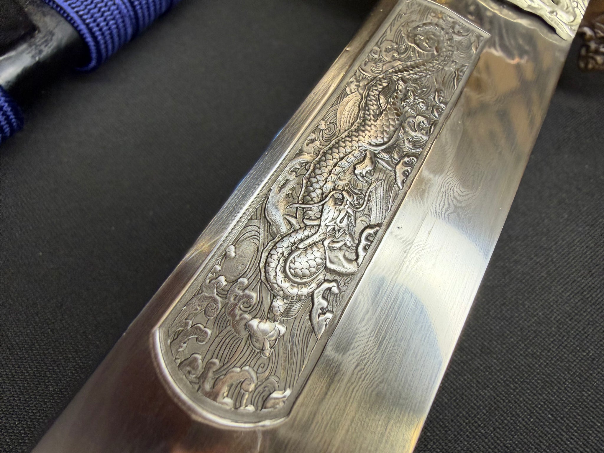 Phoenix Armory Craftsman Elite Katana - Stormdragon Forge Folded Self-smelted Steel