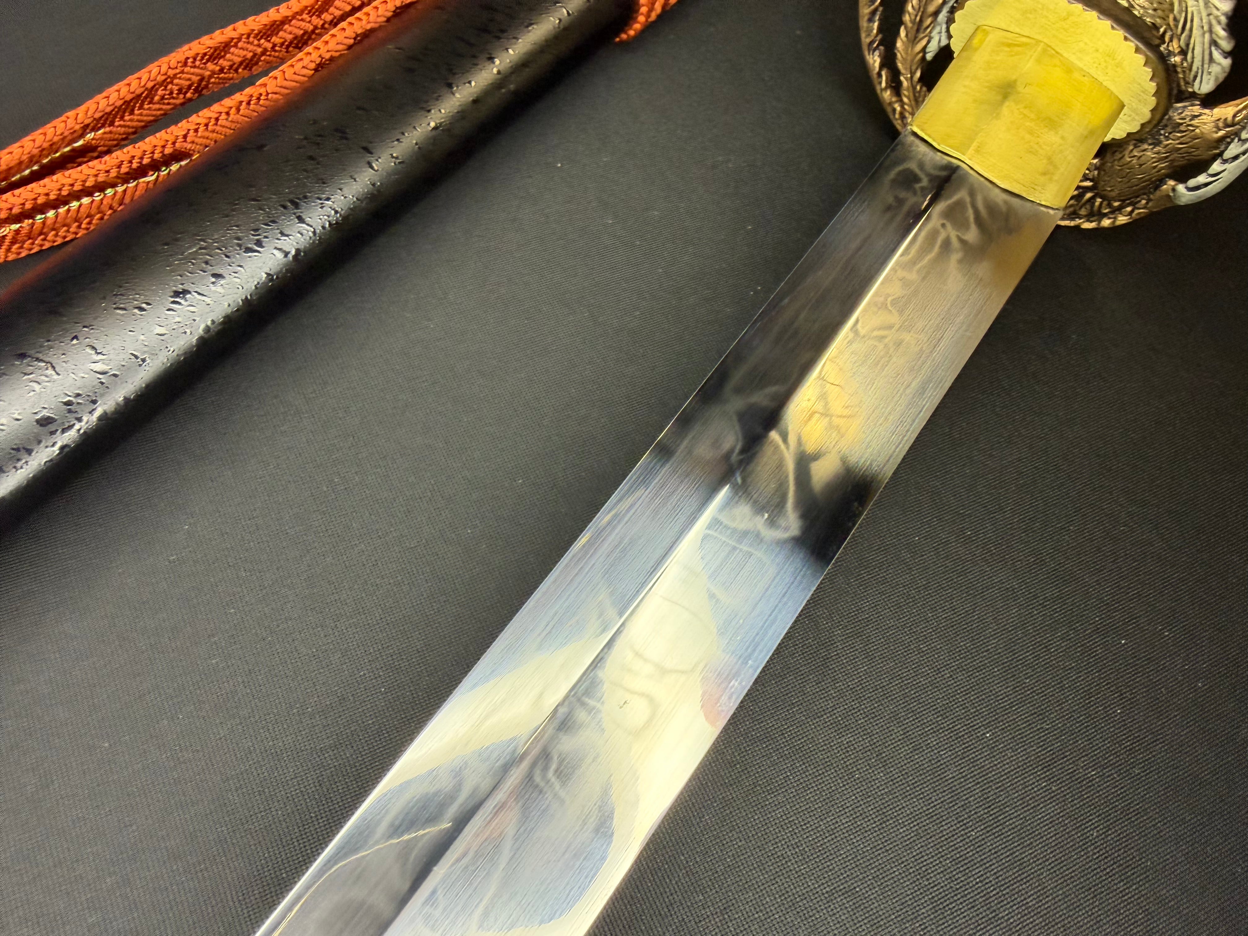 Phoenix Armory Gemini Series Twin Edge Katana - Crimson Phoenix T10