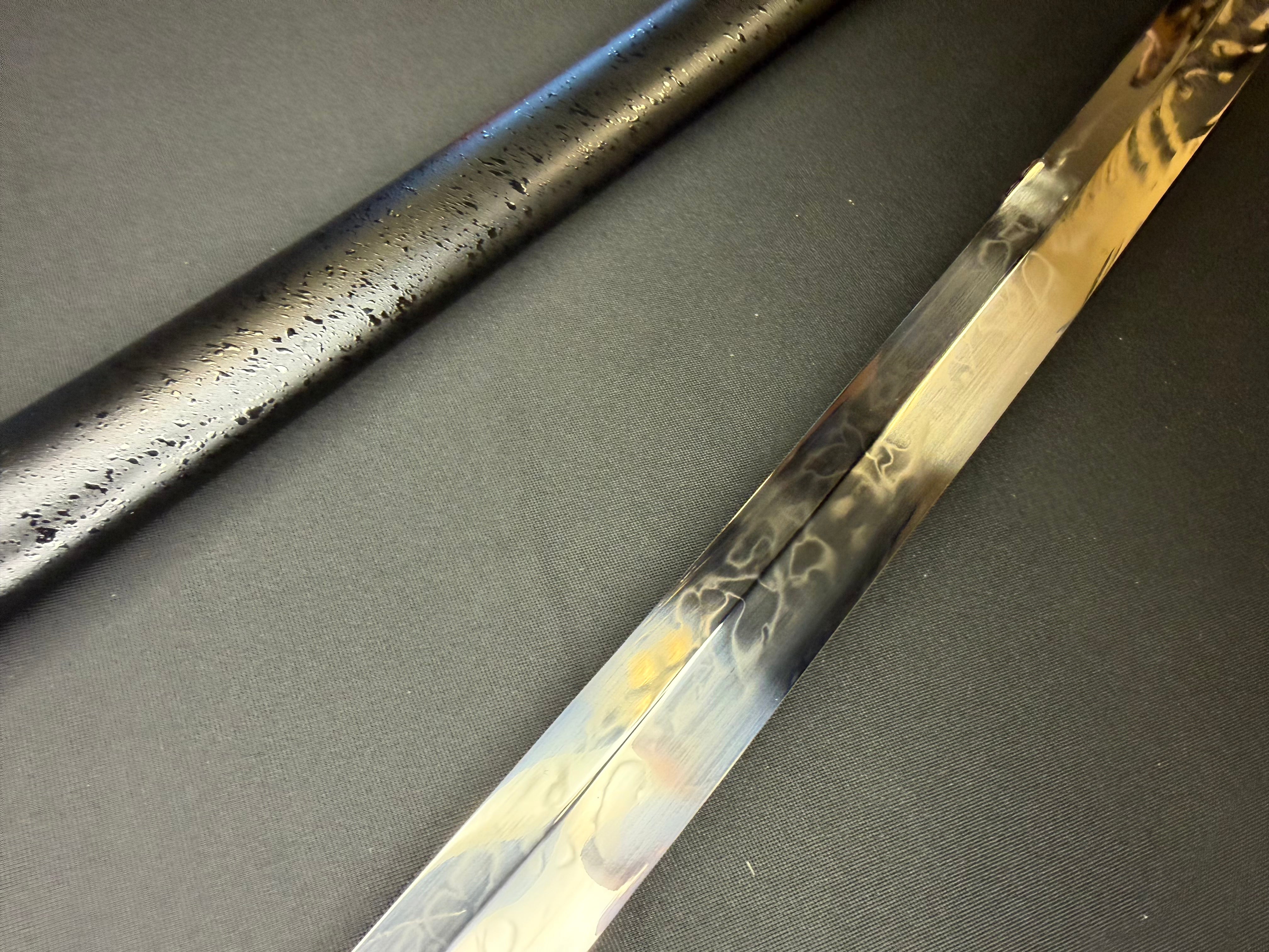 Phoenix Armory Gemini Series Twin Edge Katana - Crimson Phoenix T10