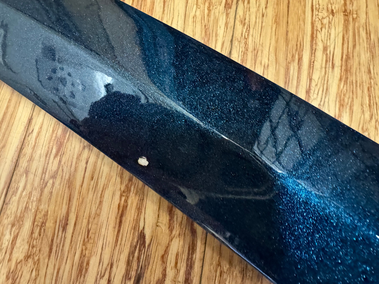 Legacy Blades Osoraku Aikuchi Honsanmai Wakizashi (Blue Flake Saya)