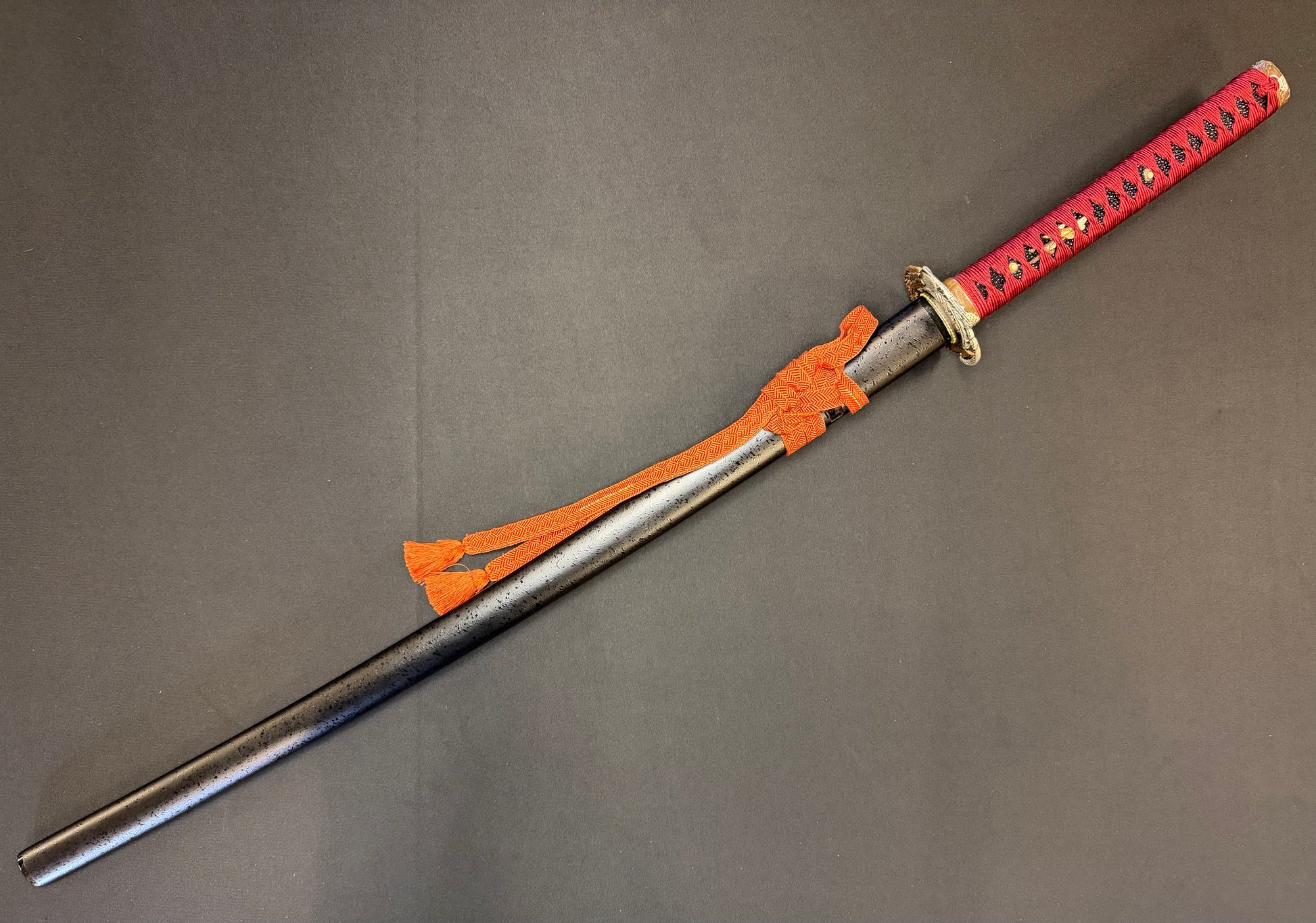 Phoenix Armory Gemini Series Twin Edge Katana - Crimson Phoenix