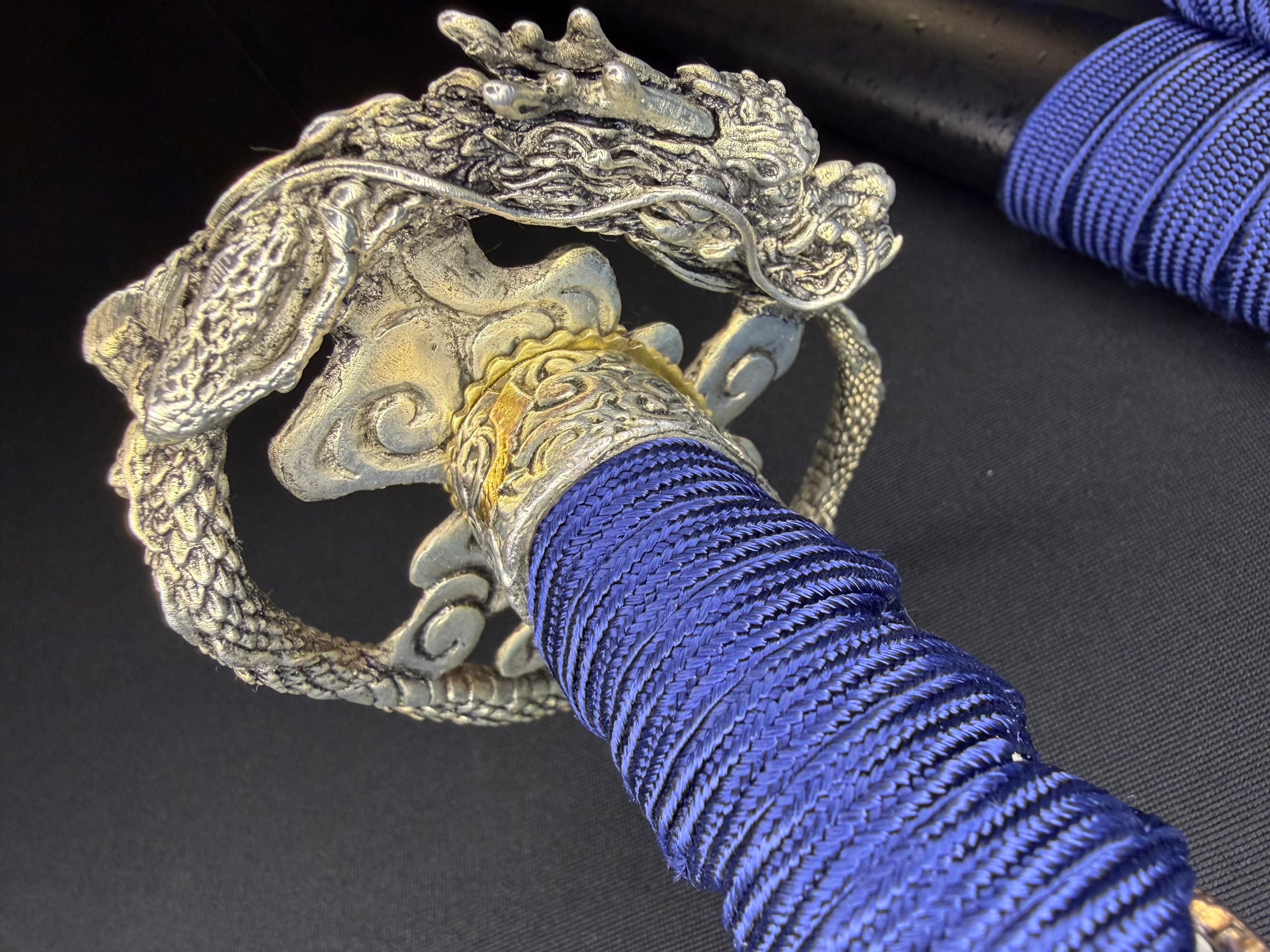 Phoenix Armory Gemini Series Twin Edge Katana - Sky Dragon T10