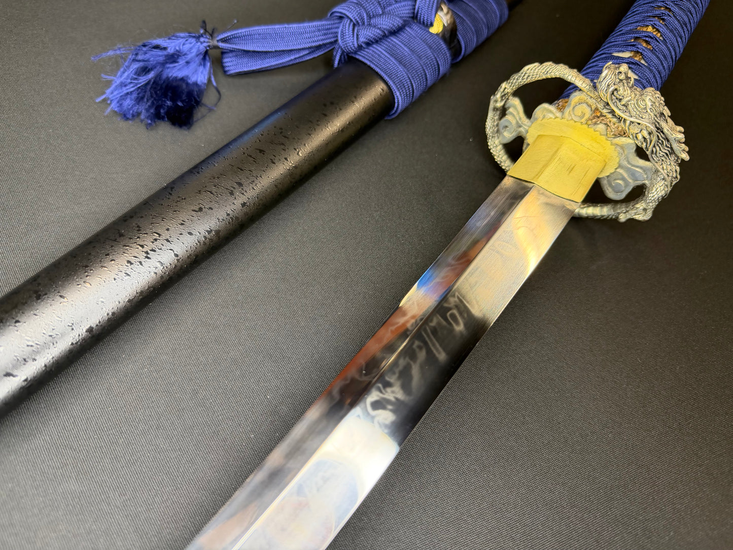 Phoenix Armory Gemini Series Twin Edge Katana - Sky Dragon T10
