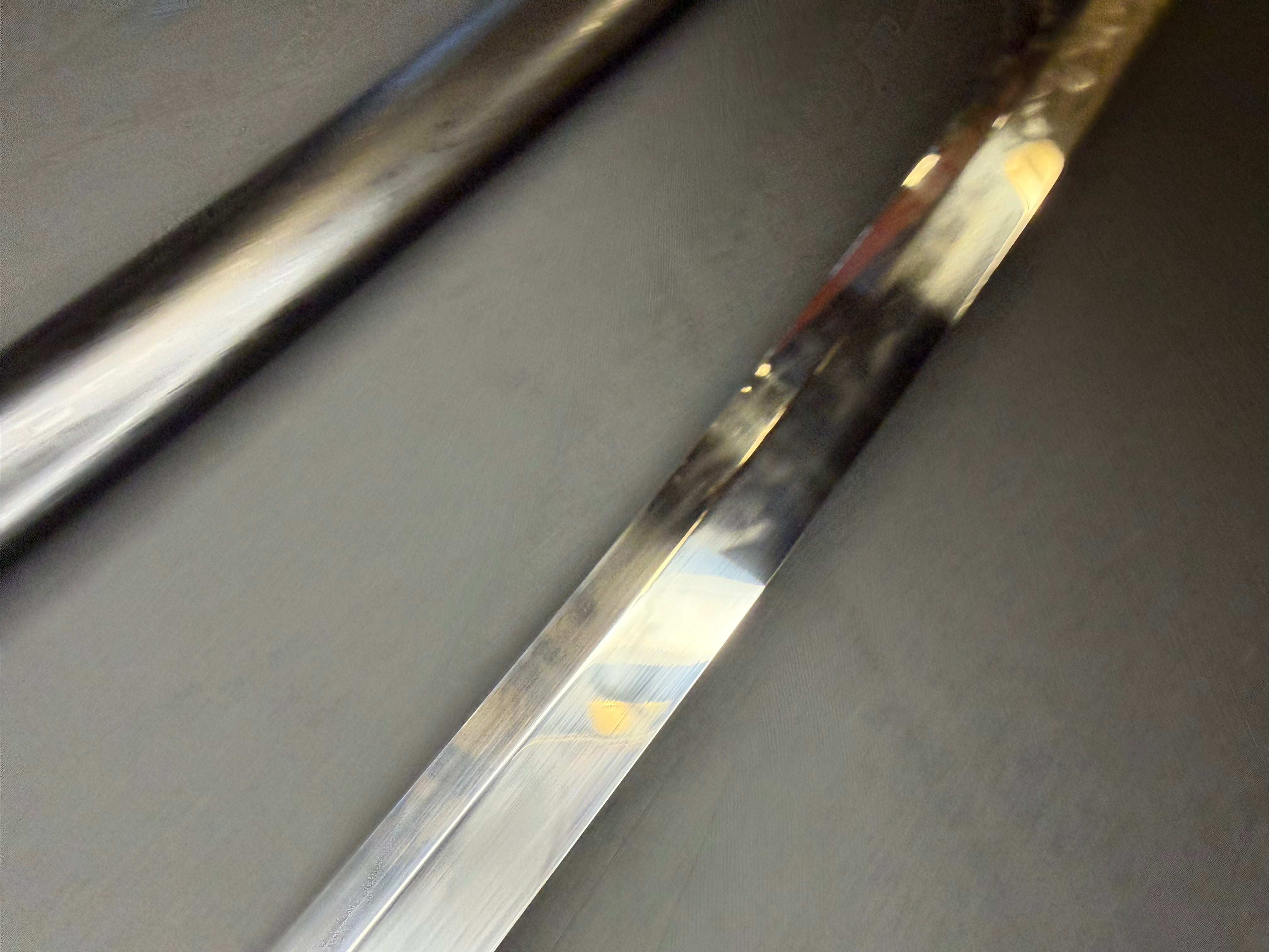 Phoenix Armory Gemini Series Twin Edge Katana - Sky Dragon T10