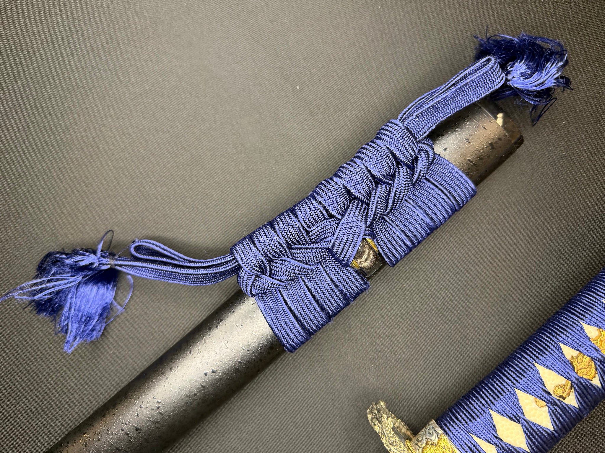 Phoenix Armory Gemini Series Twin Edge Katana - Sky Dragon T10