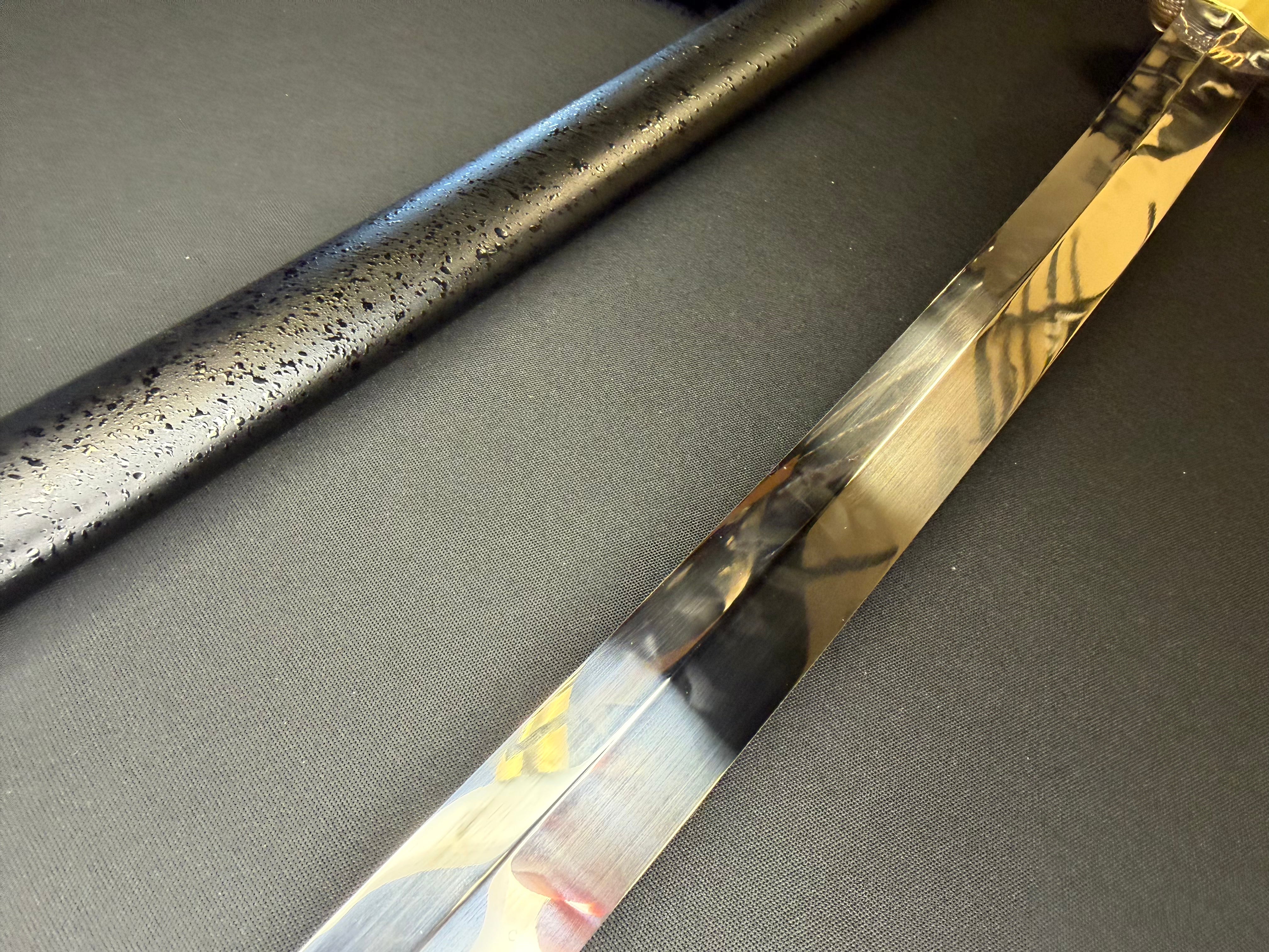 Phoenix Armory Gemini Series Twin Edge Katana - Nightfall Dragon T10