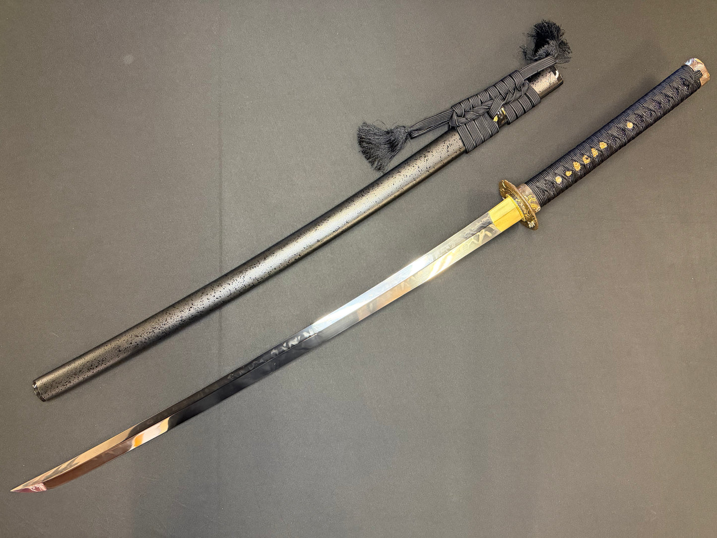 Phoenix Armory Gemini Series Twin Edge Katana - Nightfall Dragon T10