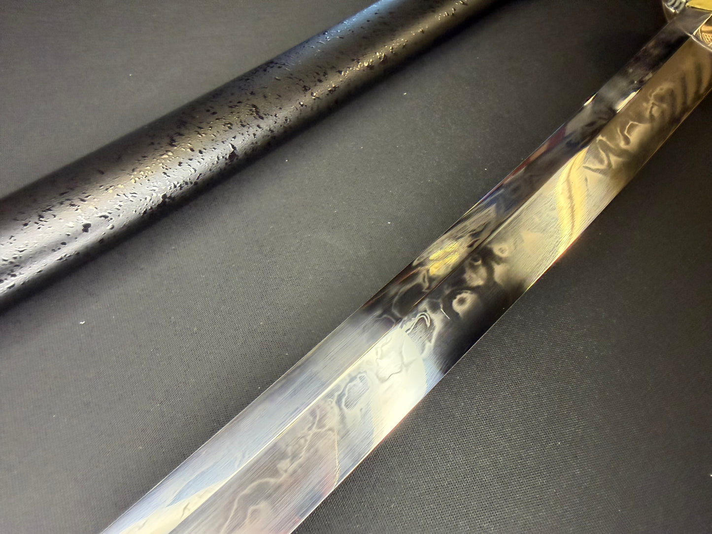 Phoenix Armory Gemini Series Twin Edge Katana - Cloud Dragon T10