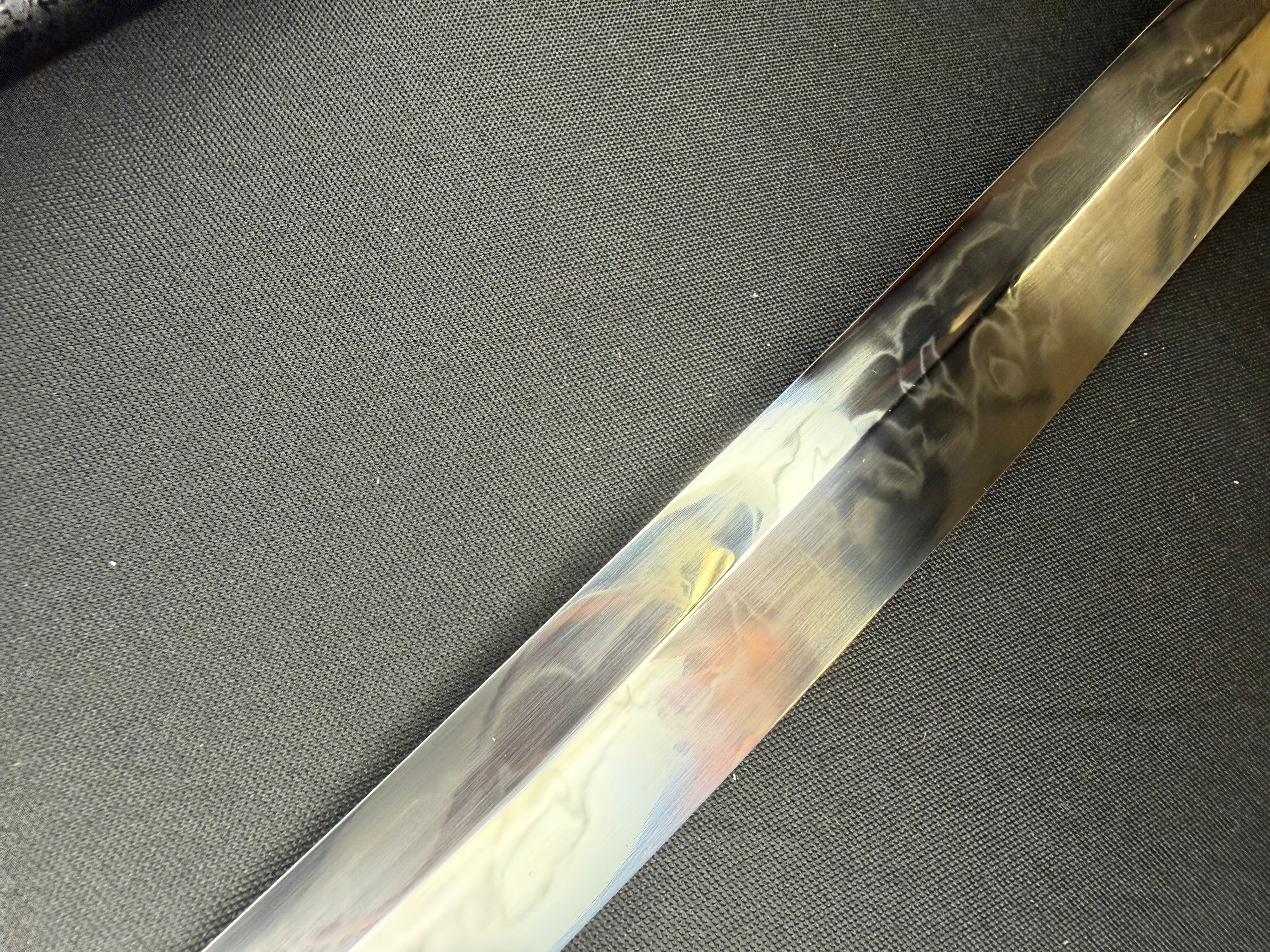 Phoenix Armory Gemini Series Twin Edge Katana - Cloud Dragon T10