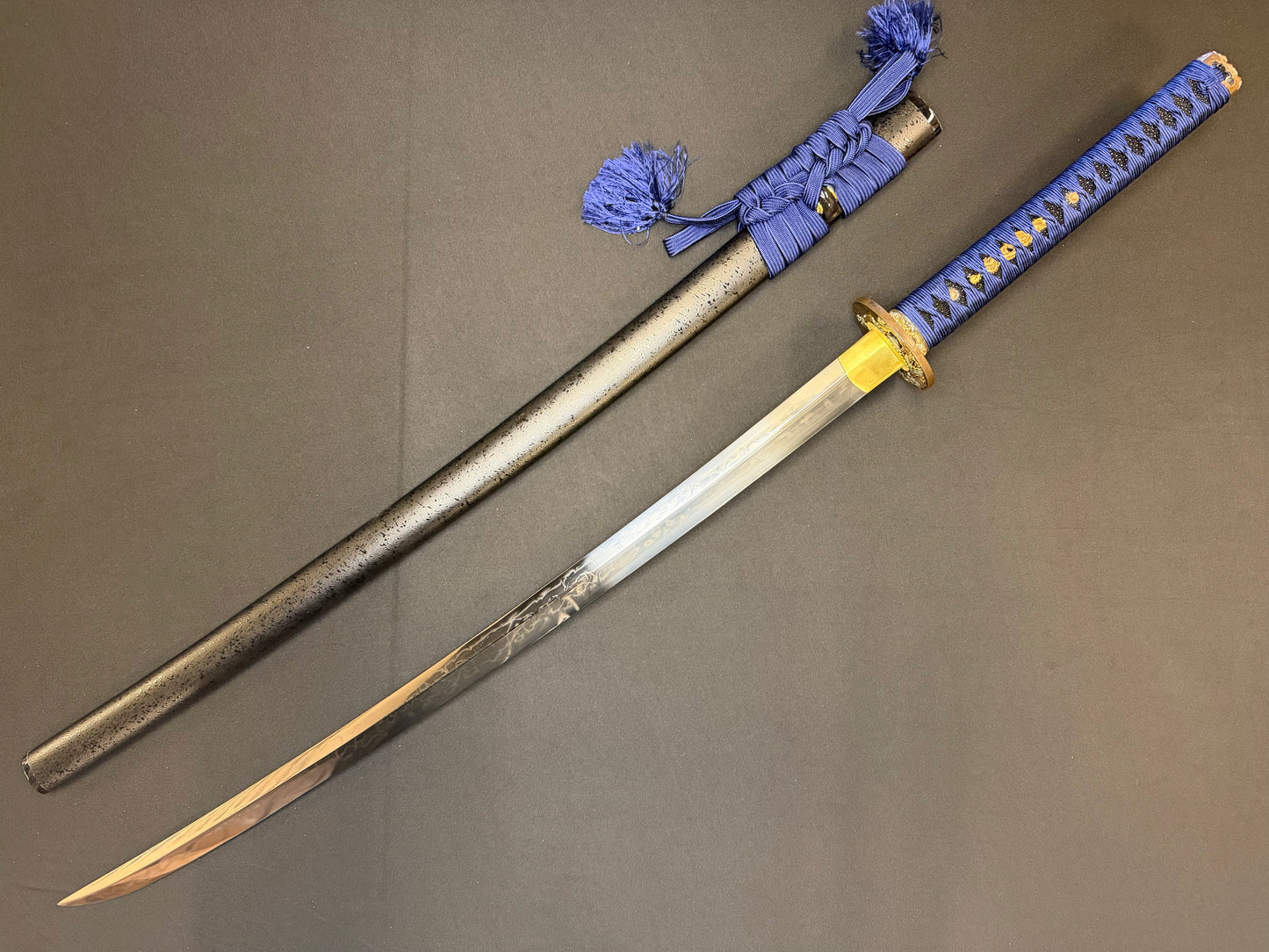 Phoenix Armory Gemini Series Twin Edge Katana - Cloud Dragon T10