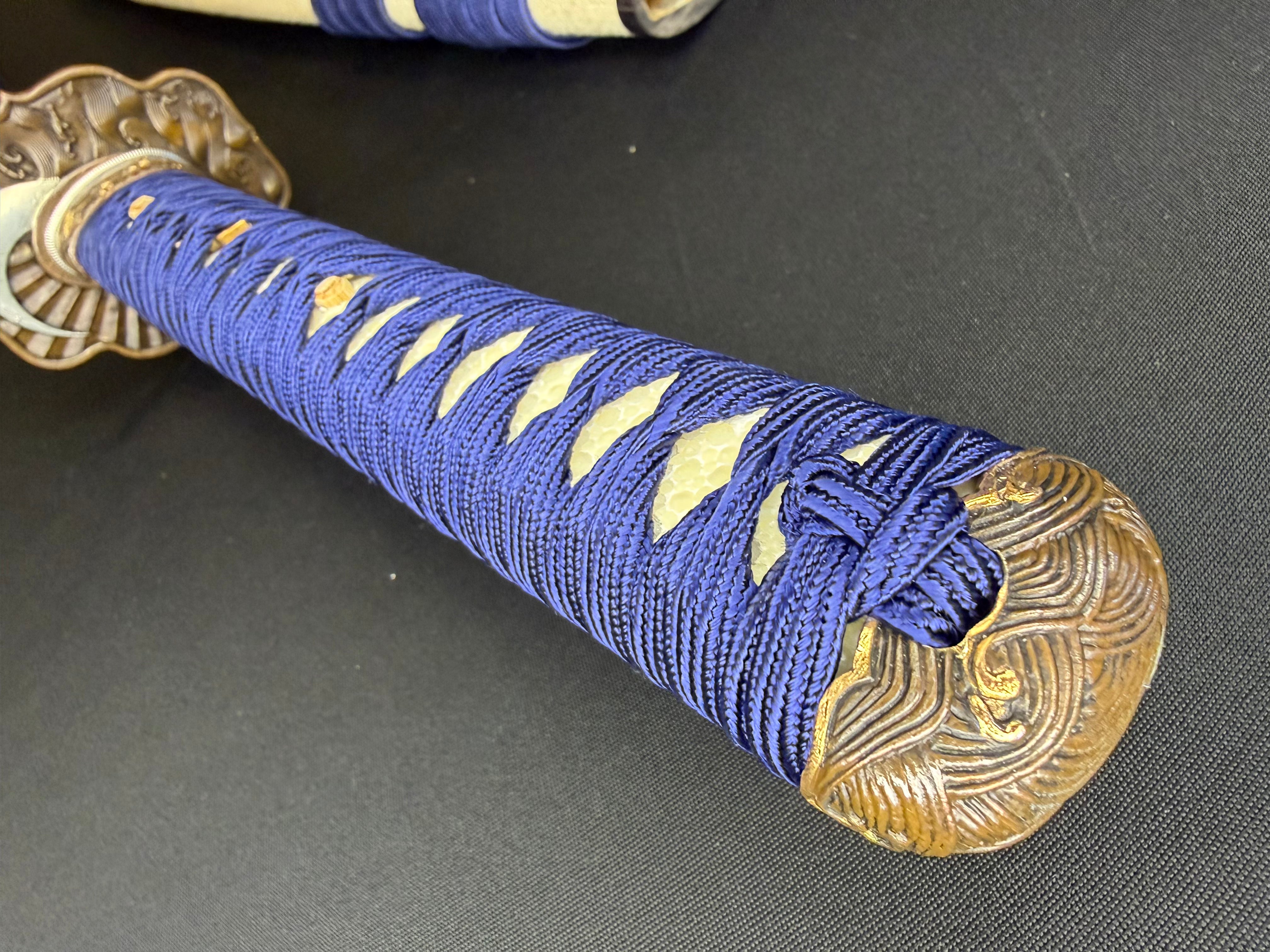 Phoenix Armory Katana - Sun and Moon Self-smelted Forge-folded Steel