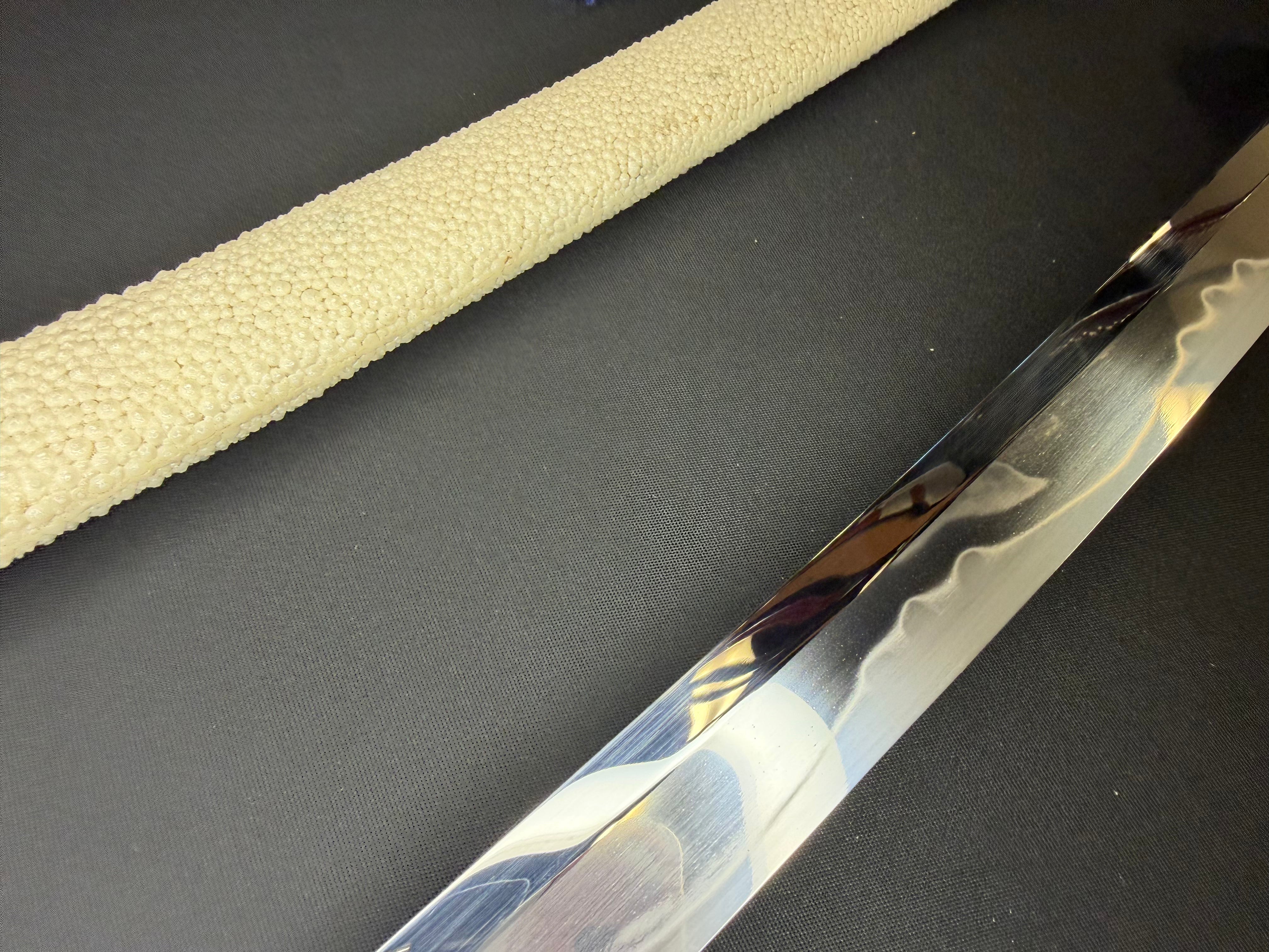 Phoenix Armory Katana - Sun and Moon Self-smelted Forge-folded Steel