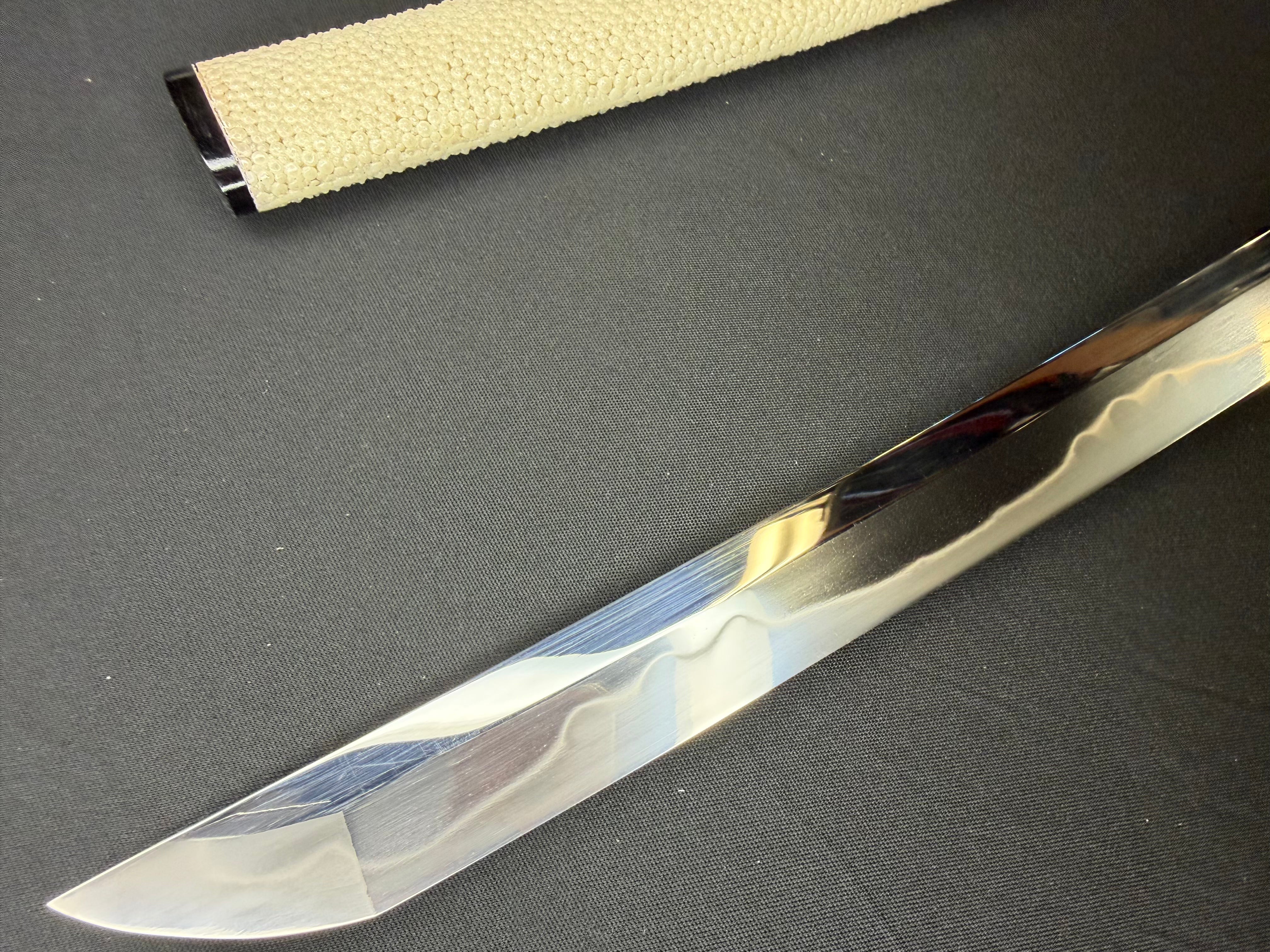 Phoenix Armory Katana - Sun and Moon Self-smelted Forge-folded Steel