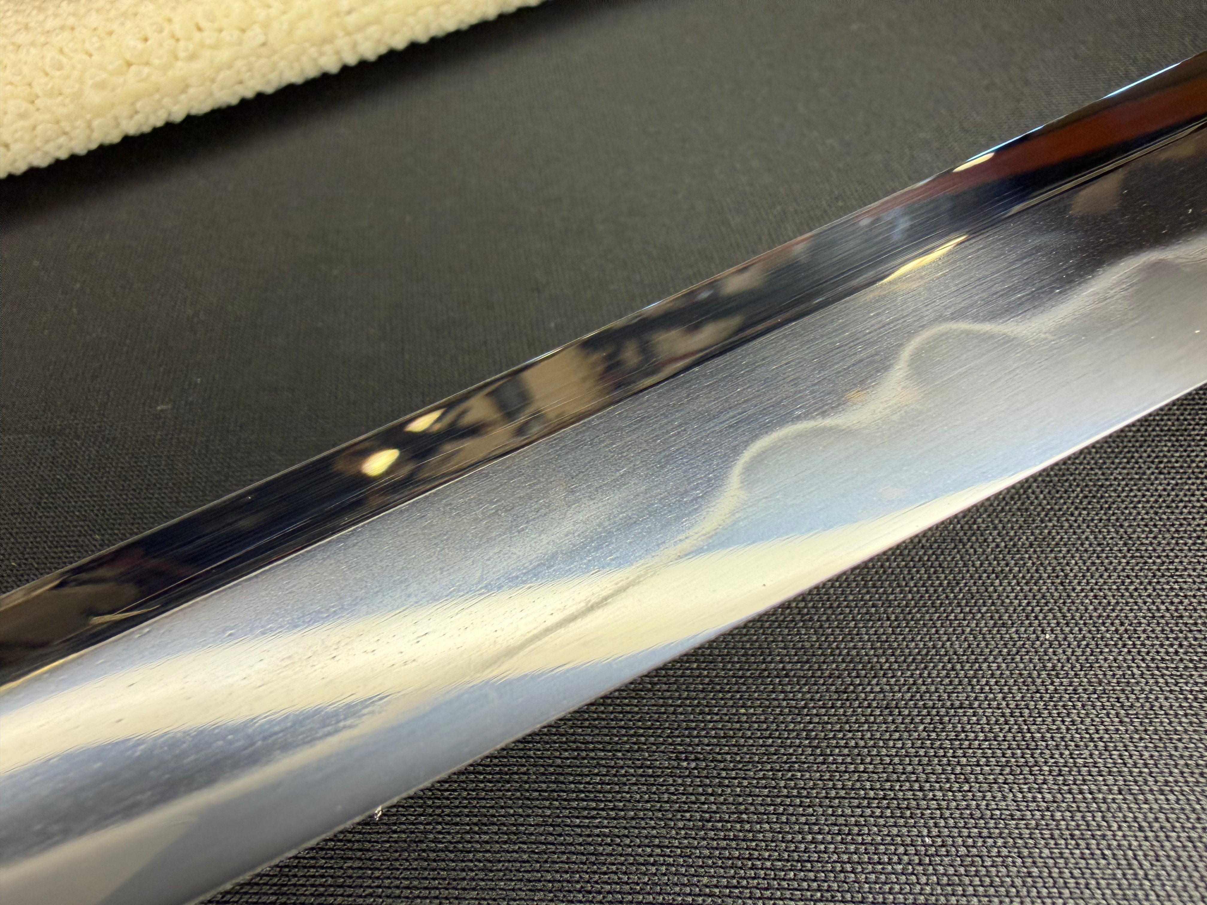 Phoenix Armory Katana - Sun and Moon Self-smelted Forge-folded Steel