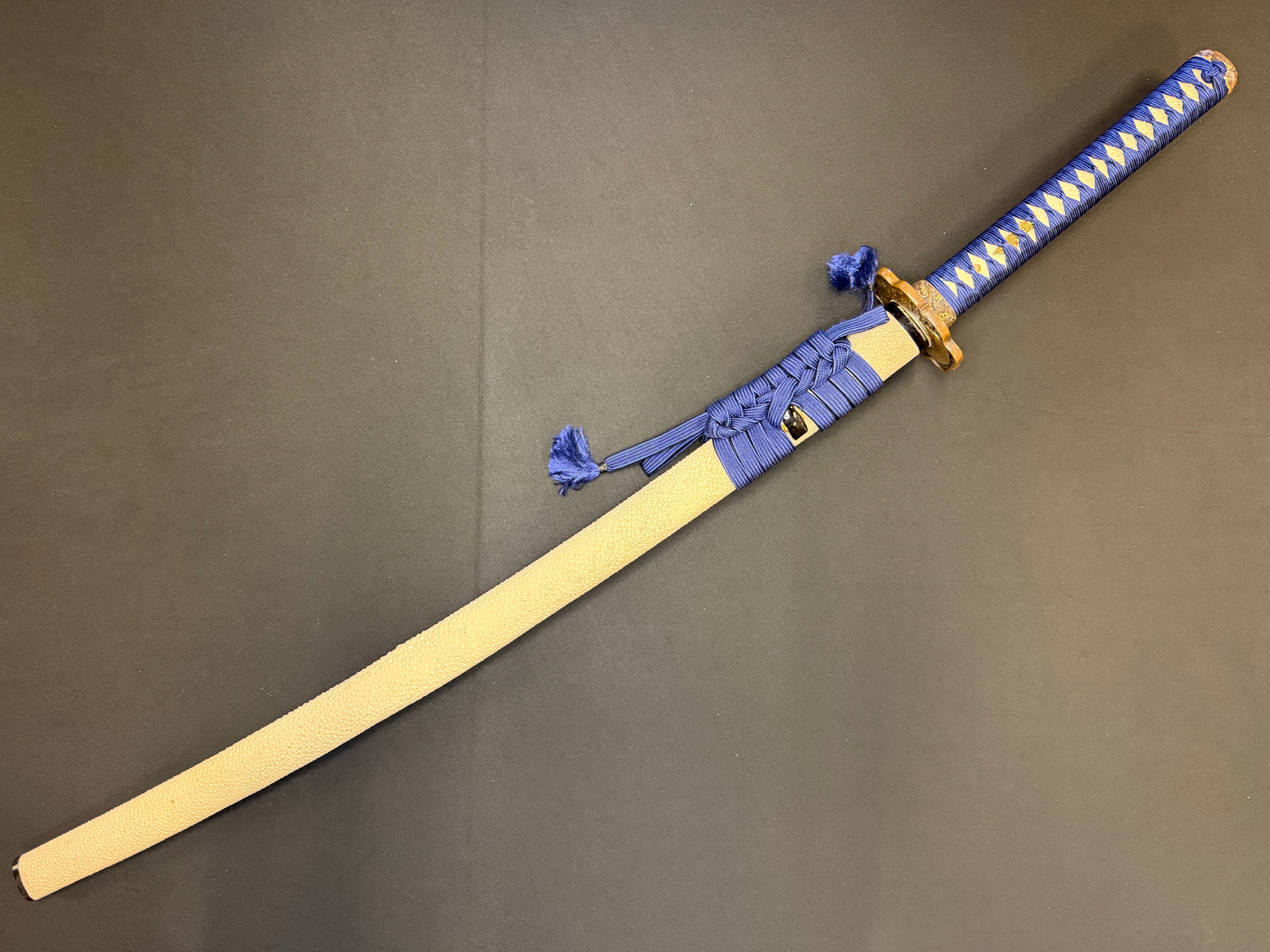 Phoenix Armory Katana - Sun and Moon Self-smelted Forge-folded Steel