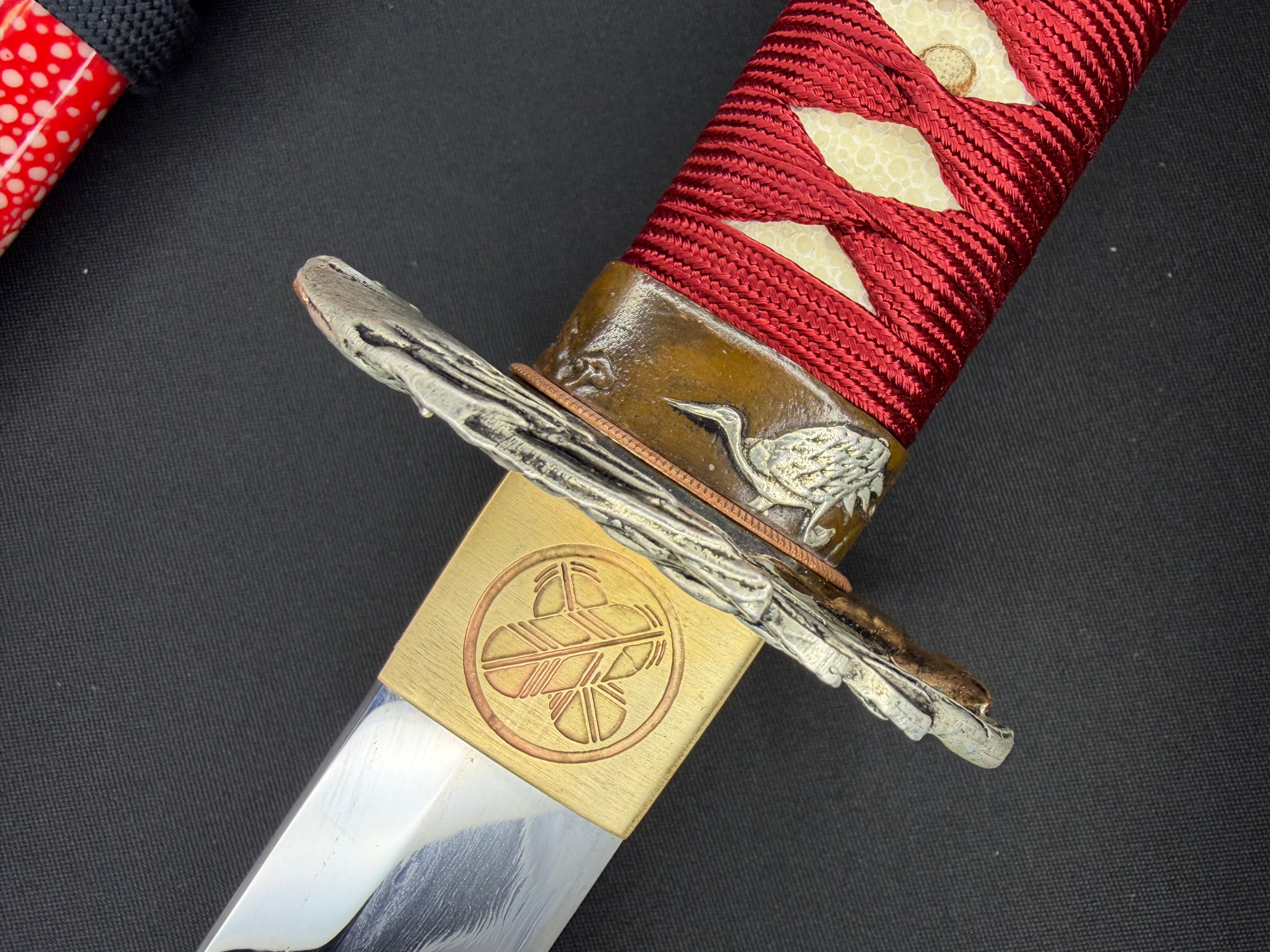 Phoenix Armory Craftsman Elite Katana - Crimson Phoenix Forge Folded Self-smelted Steel