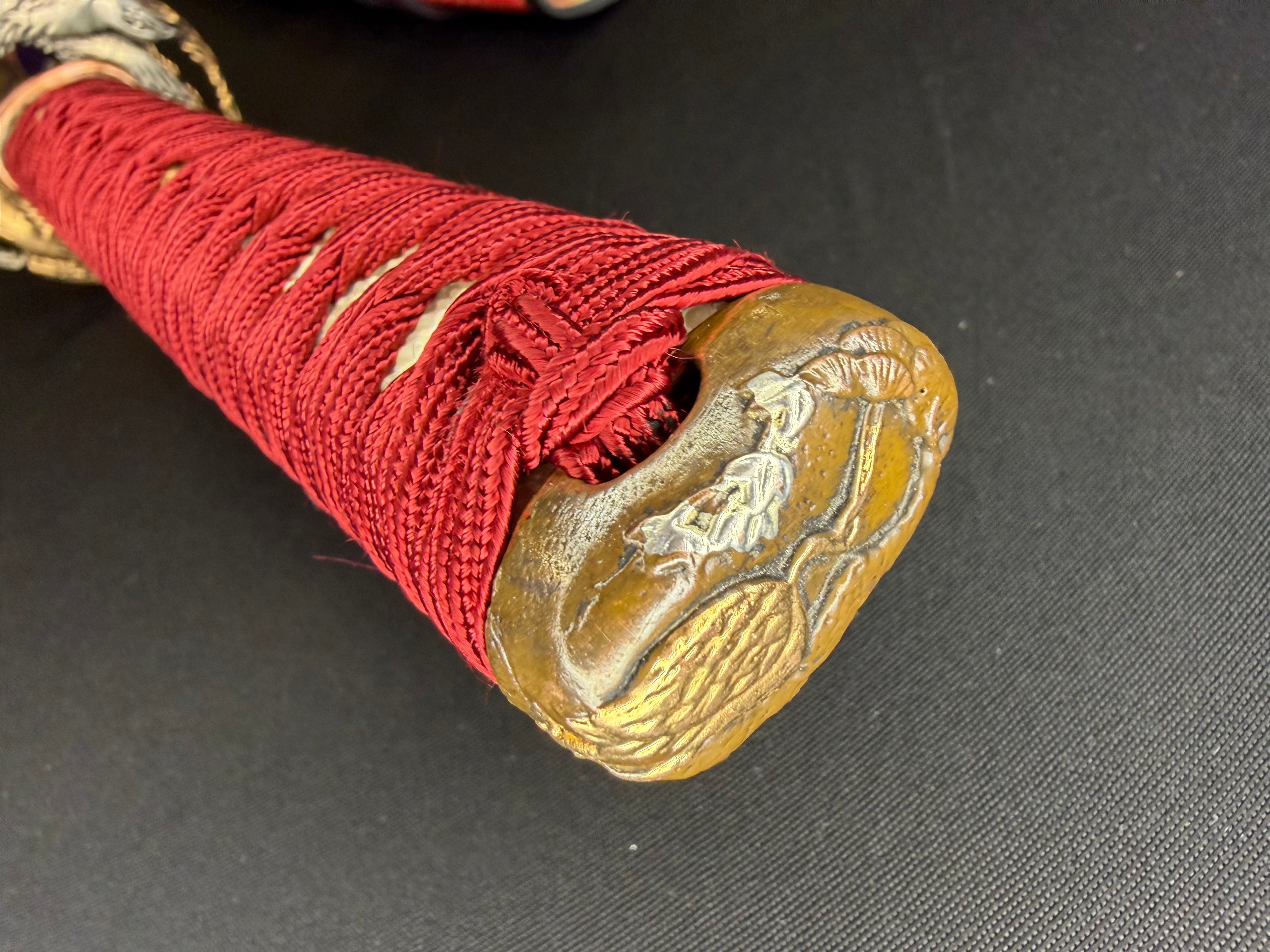 Phoenix Armory Craftsman Elite Katana - Crimson Phoenix Forge Folded Self-smelted Steel