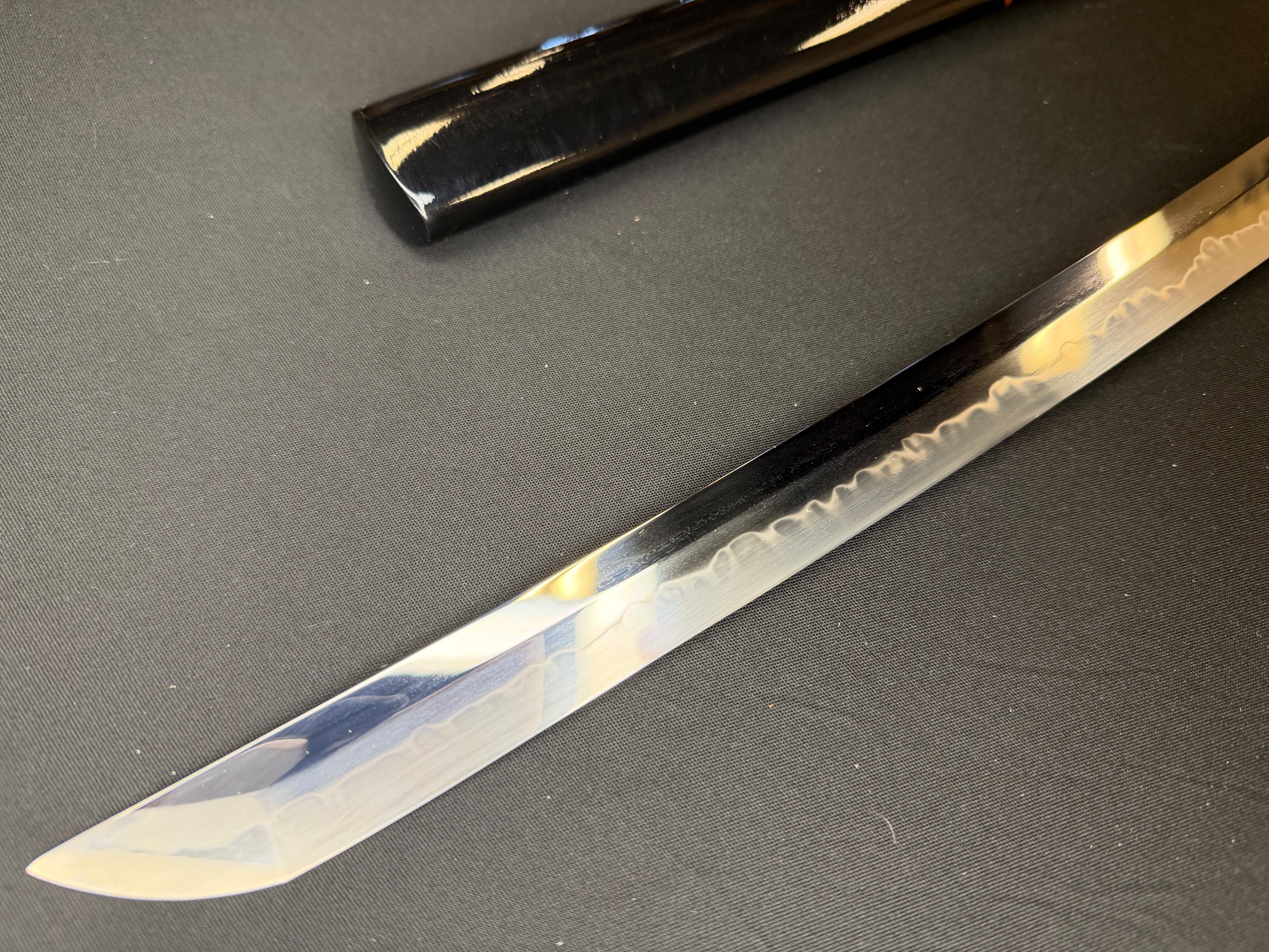 Phoenix Armory Craftsman Elite Katana - Blood Corolla Folded Self-smelted Steel Horimono