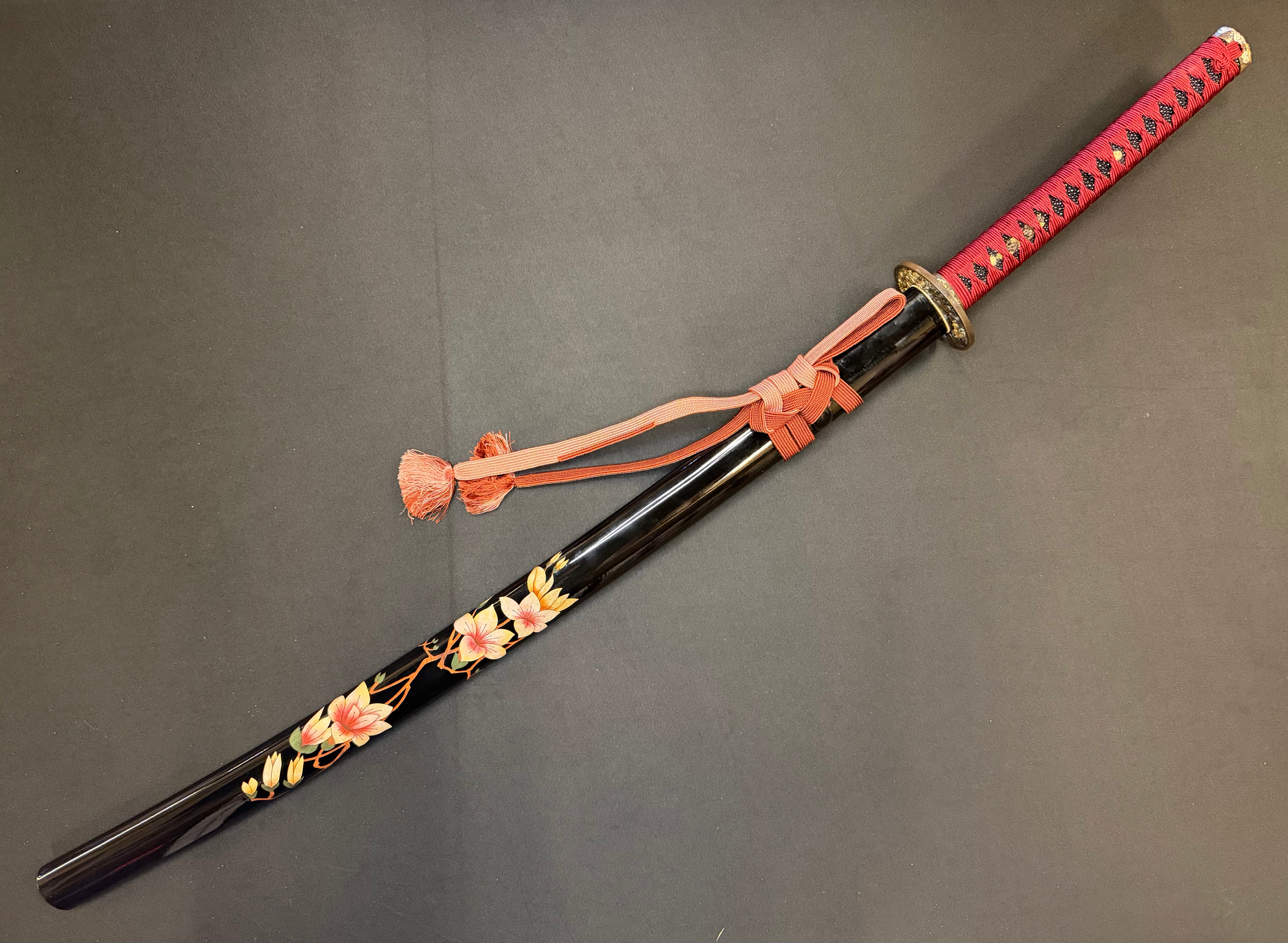 Phoenix Armory Craftsman Elite Katana - Blood Corolla Folded Self-smelted Steel Horimono
