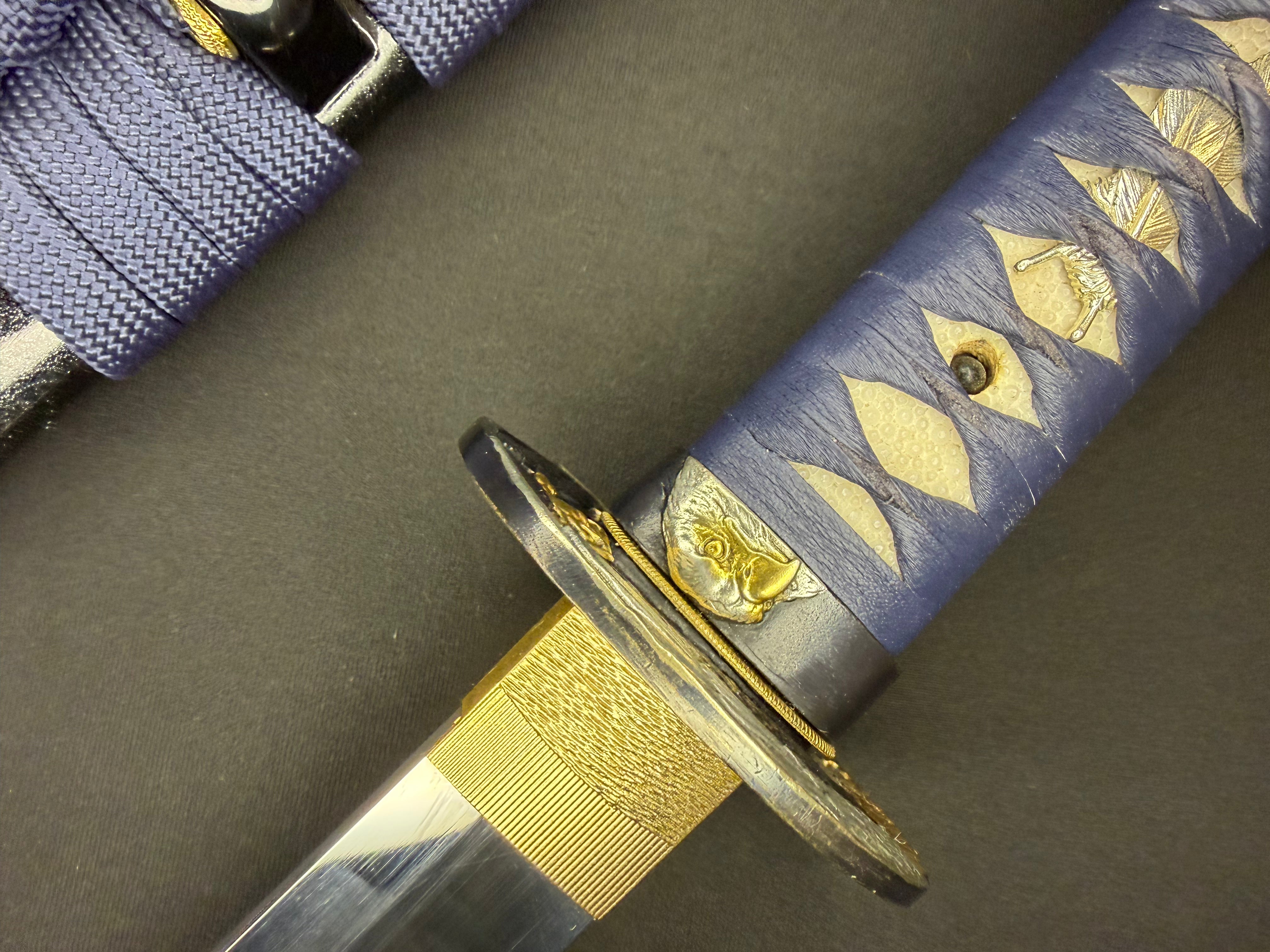 Cloudhammer Steelworks Katana - Sky Raptor S5e Shock Steel