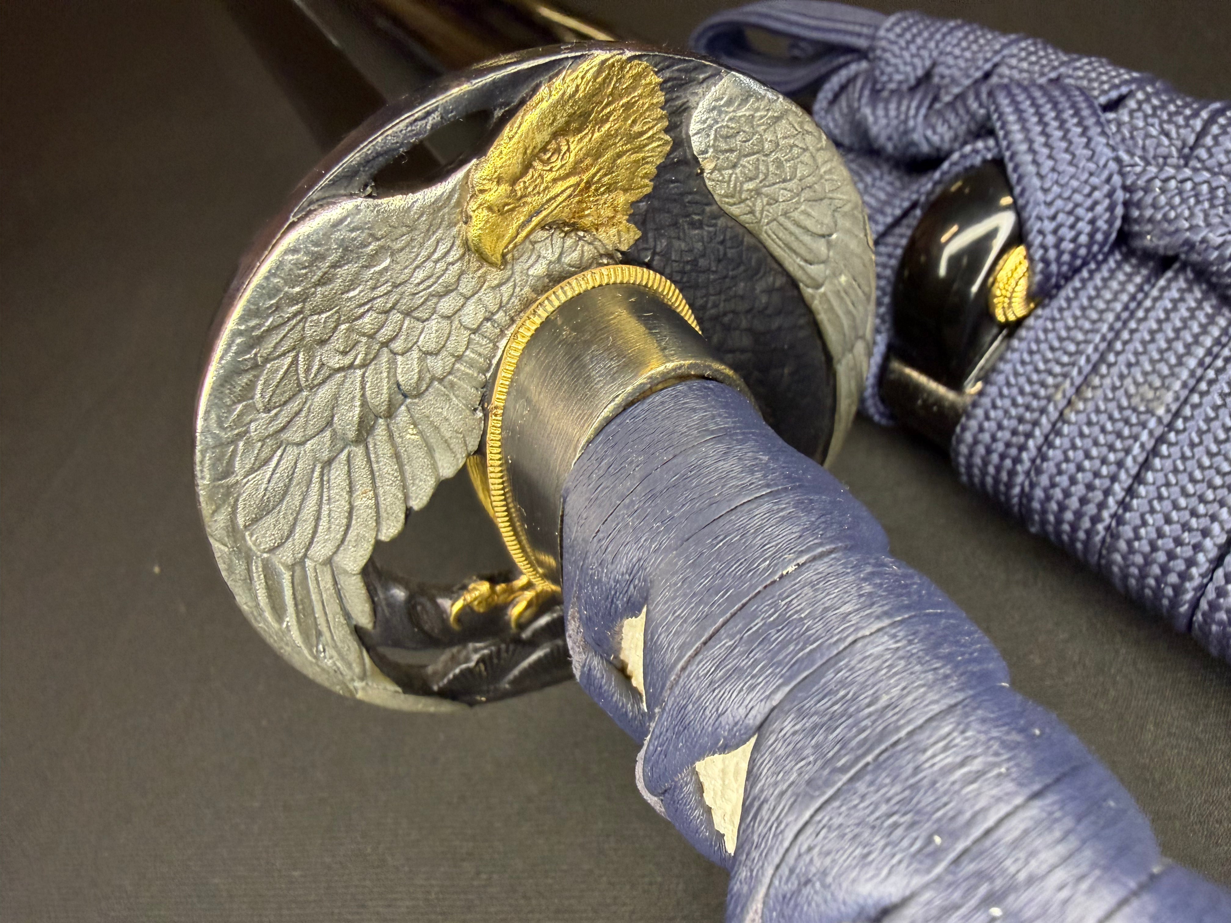 Cloudhammer Steelworks Katana - Sky Raptor S5e Shock Steel