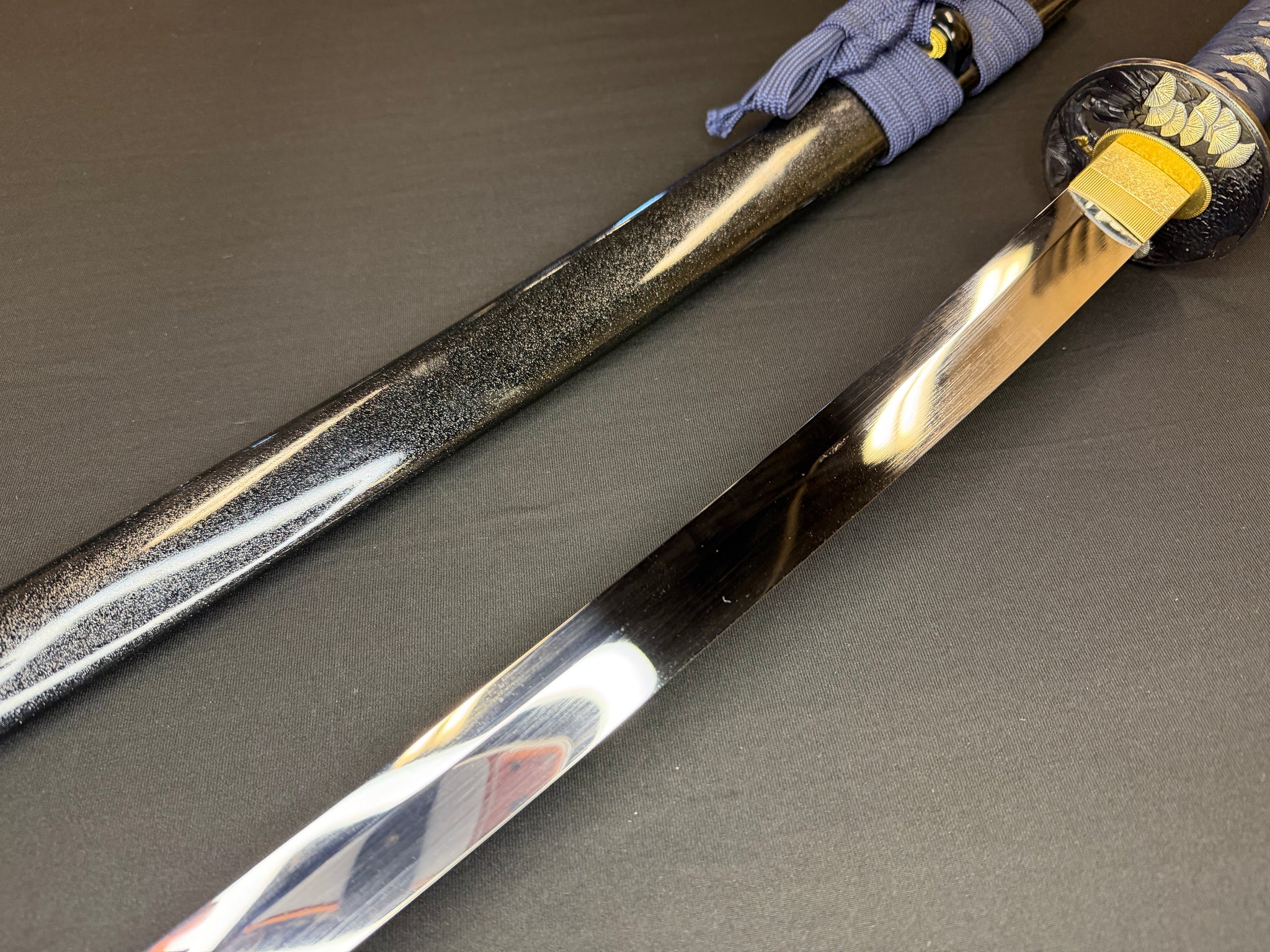 Cloudhammer Steelworks Katana - Sky Raptor S5e Shock Steel