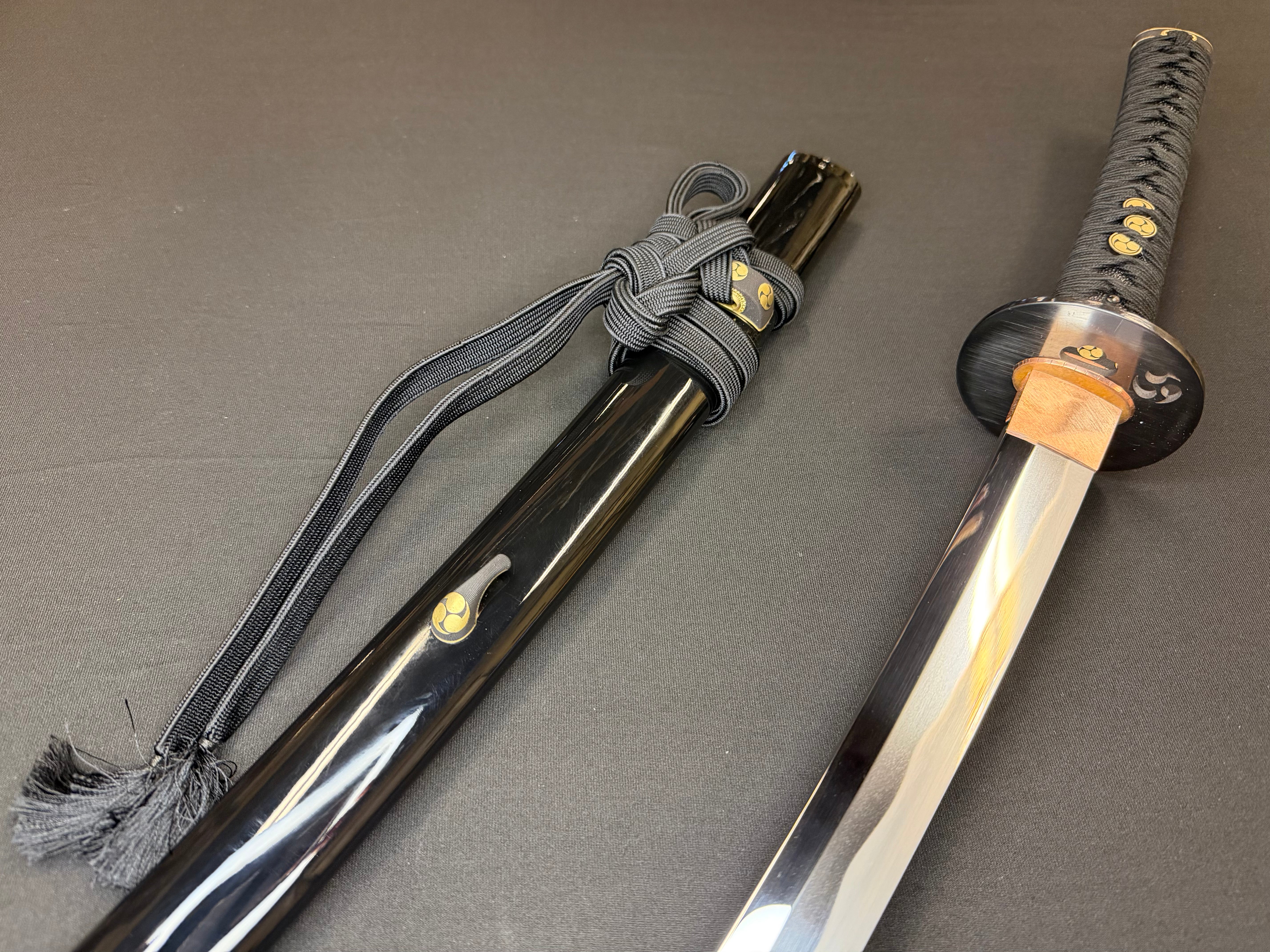 Phoenix Armory Masterwork Series Katana - Dark Bushi Orishigane