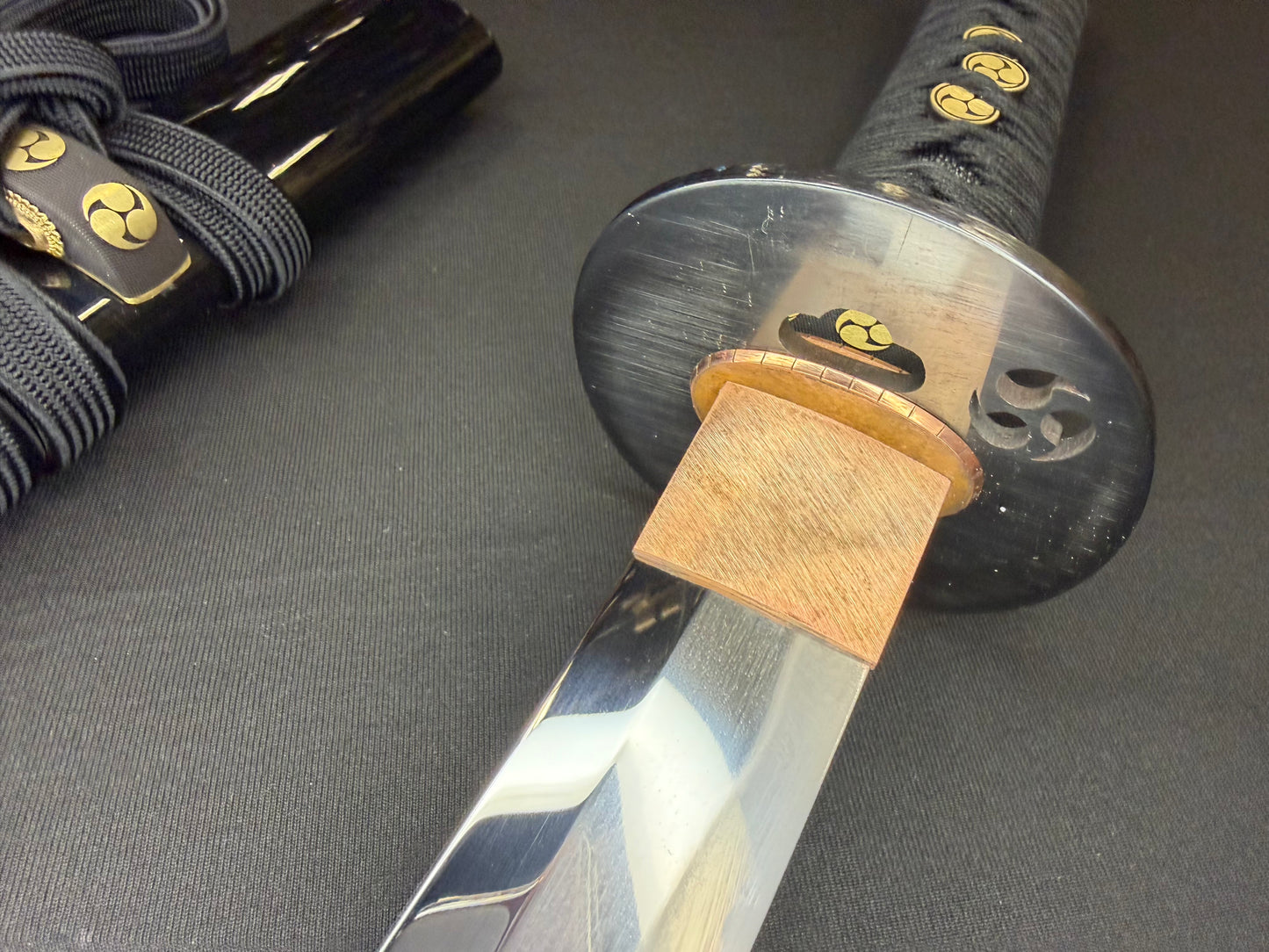 Phoenix Armory Masterwork Series Katana - Dark Bushi Orishigane