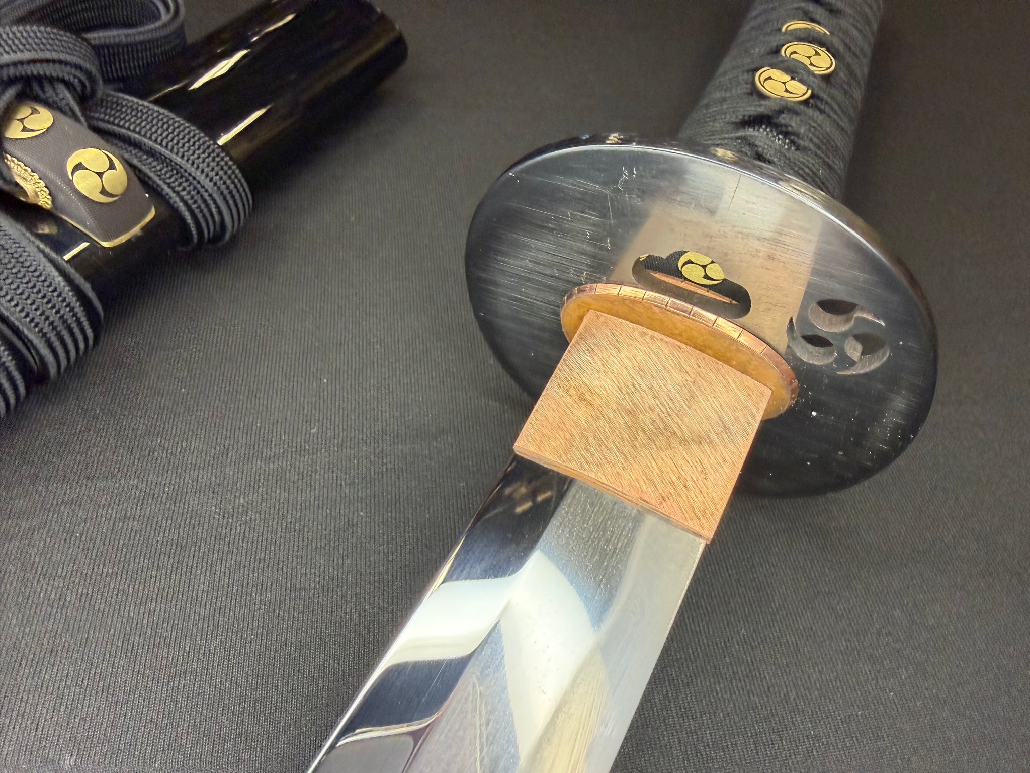 Phoenix Armory Masterwork Series Katana - Dark Bushi Orishigane