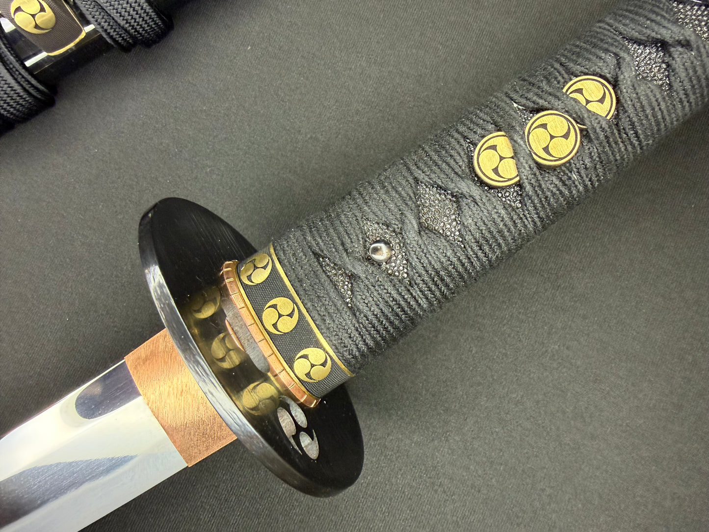 Phoenix Armory Masterwork Series Katana - Dark Bushi Orishigane