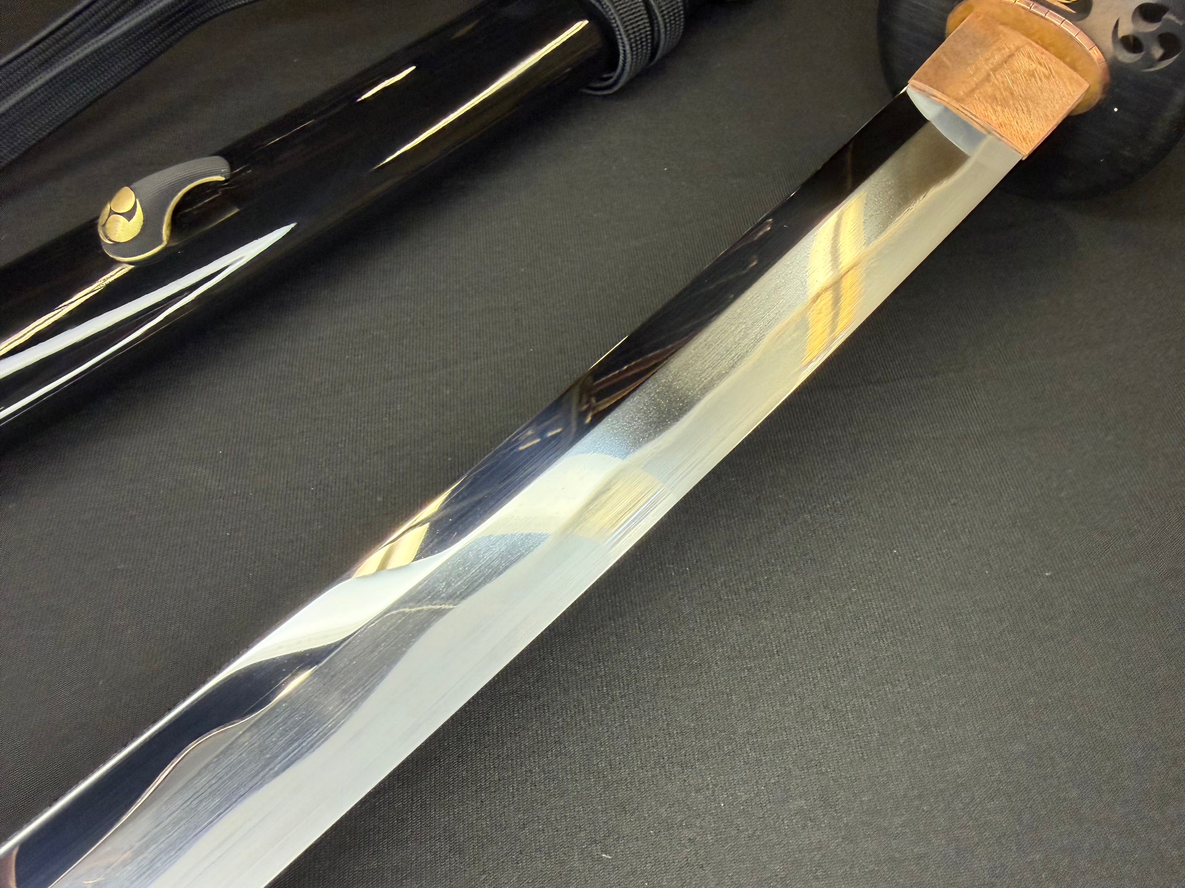 Phoenix Armory Masterwork Series Katana - Dark Bushi Orishigane