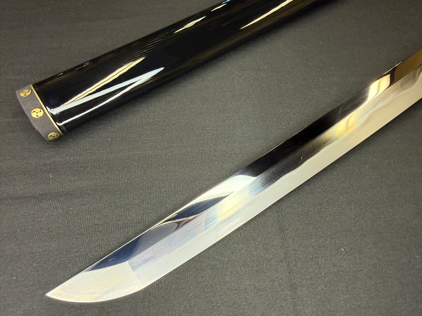 Phoenix Armory Masterwork Series Katana - Dark Bushi Orishigane